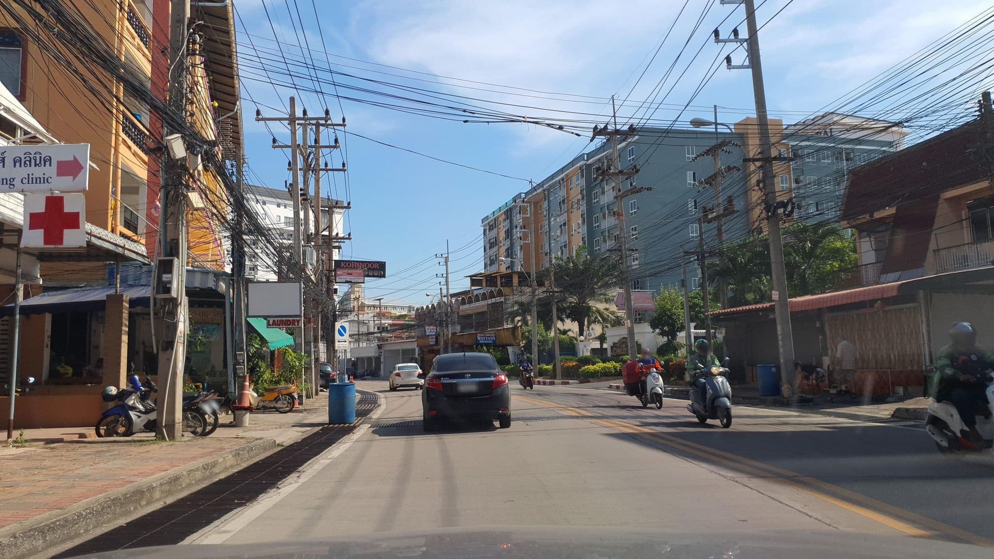 Street view near Thong Yoo, Pattaya
