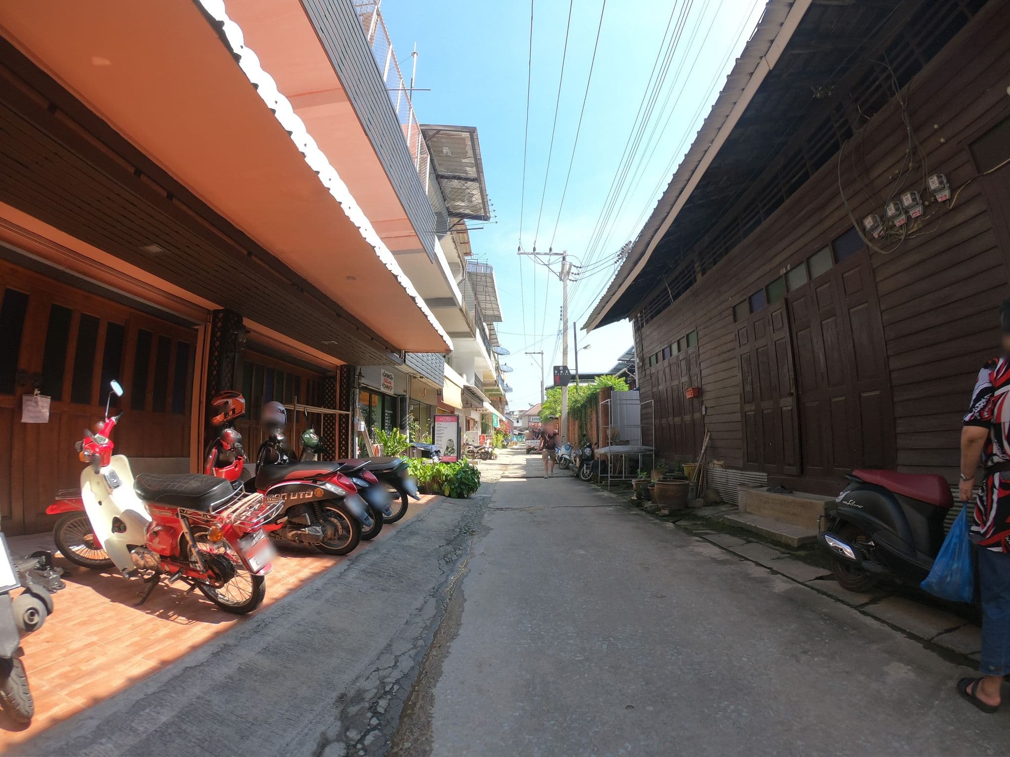 Street view near Home Sweet Home, Chiang Mai