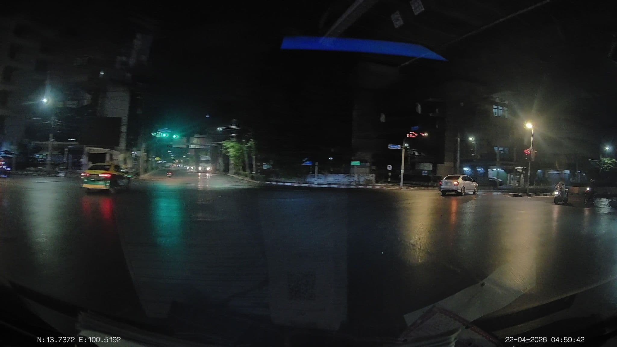 Street view near Loftel station hostel, Pathum Wan — © ThailandCambodia (CC BY-SA · Mapillary)