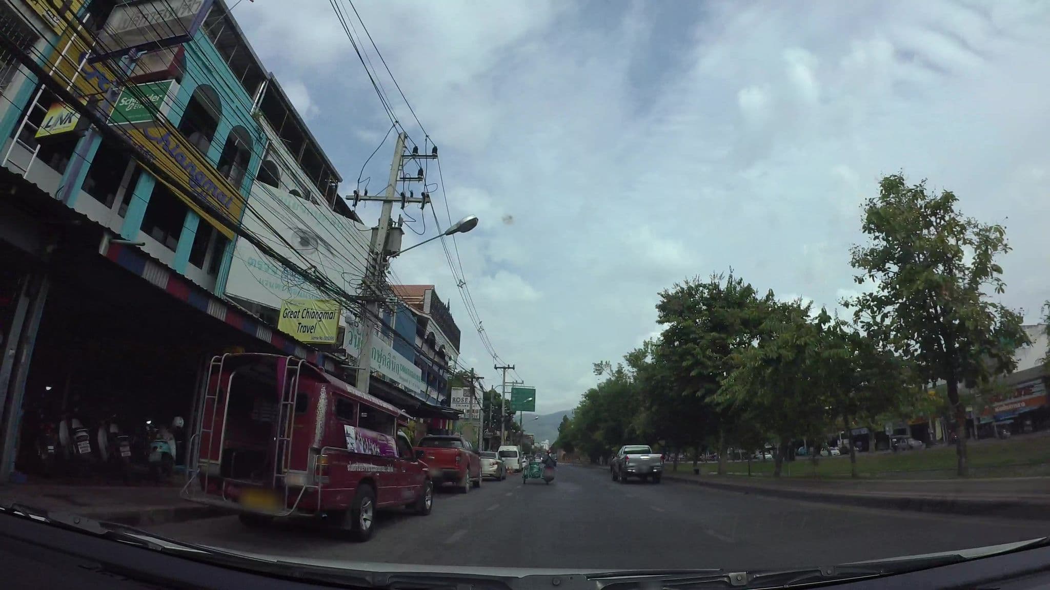 Street view near Great Chiangmai, Chiang Mai
