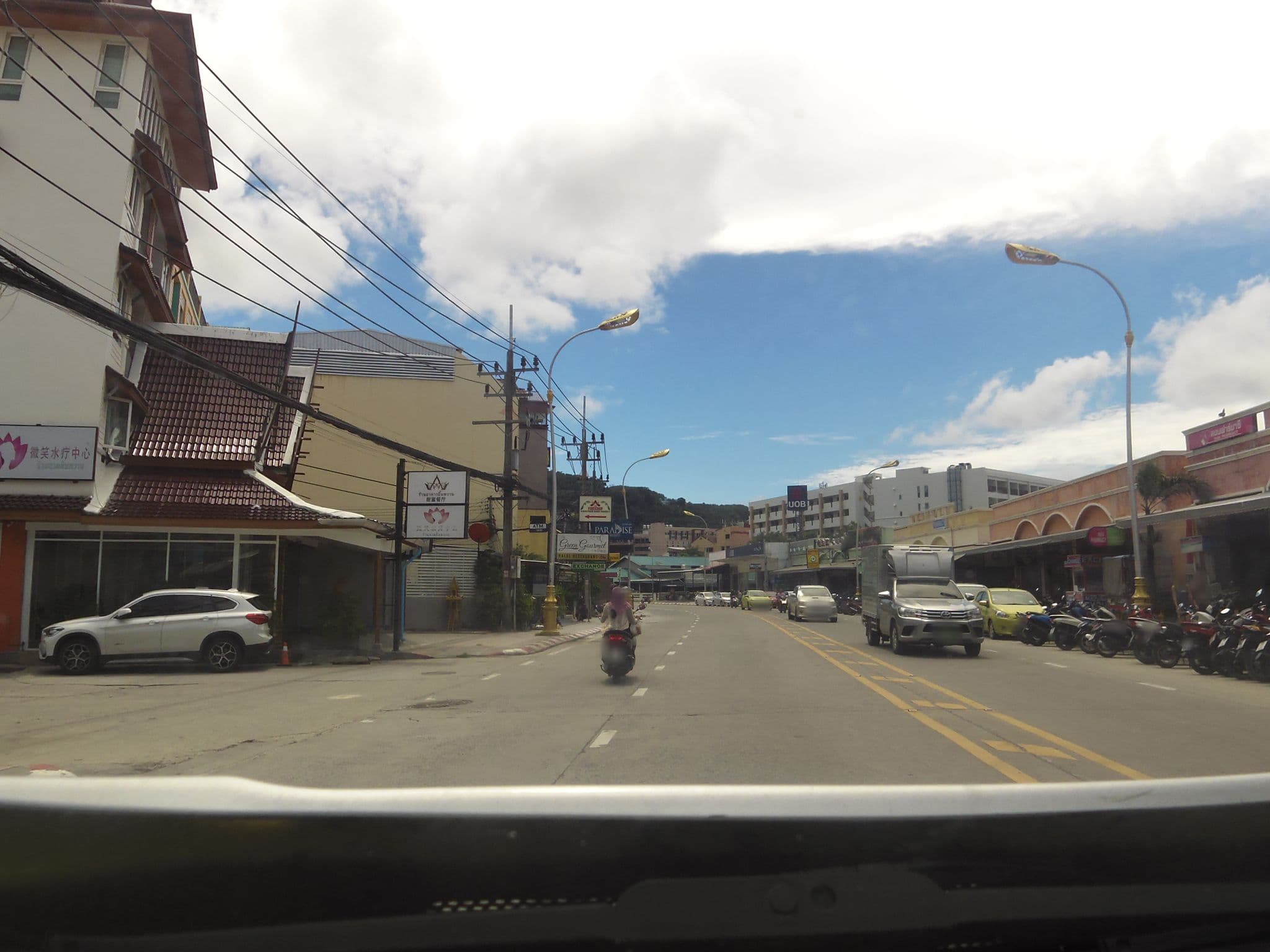 Street view near Phuket Paradise Hotel, Patong