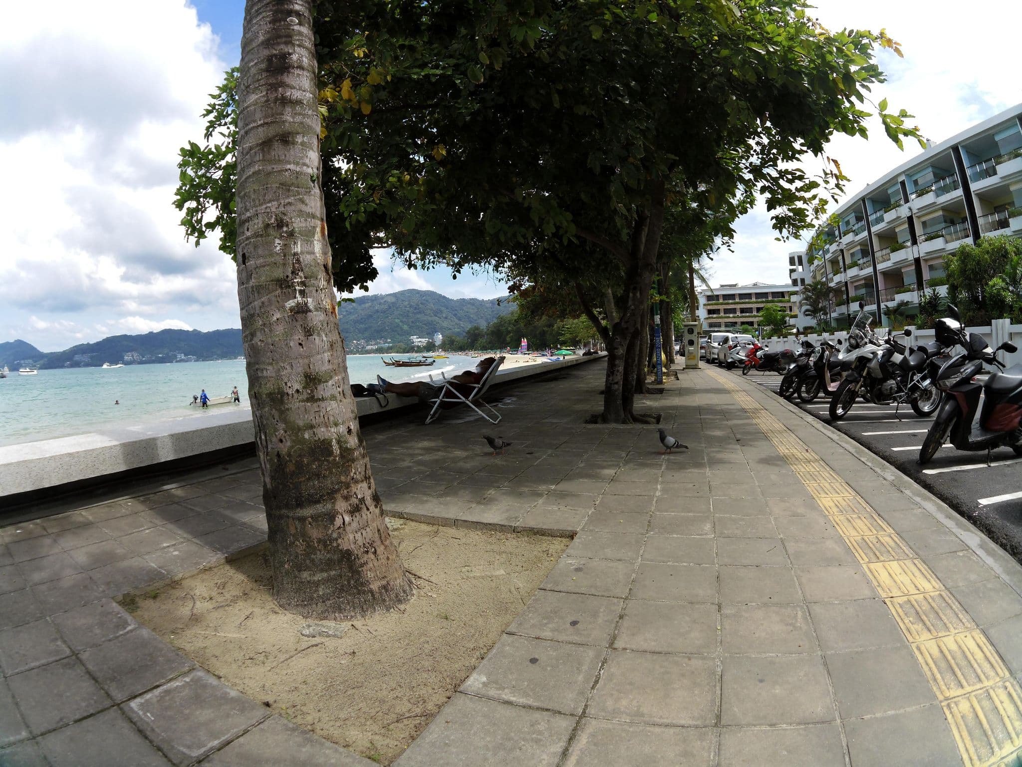 Street view near The Bliss South Beach Patong, Patong