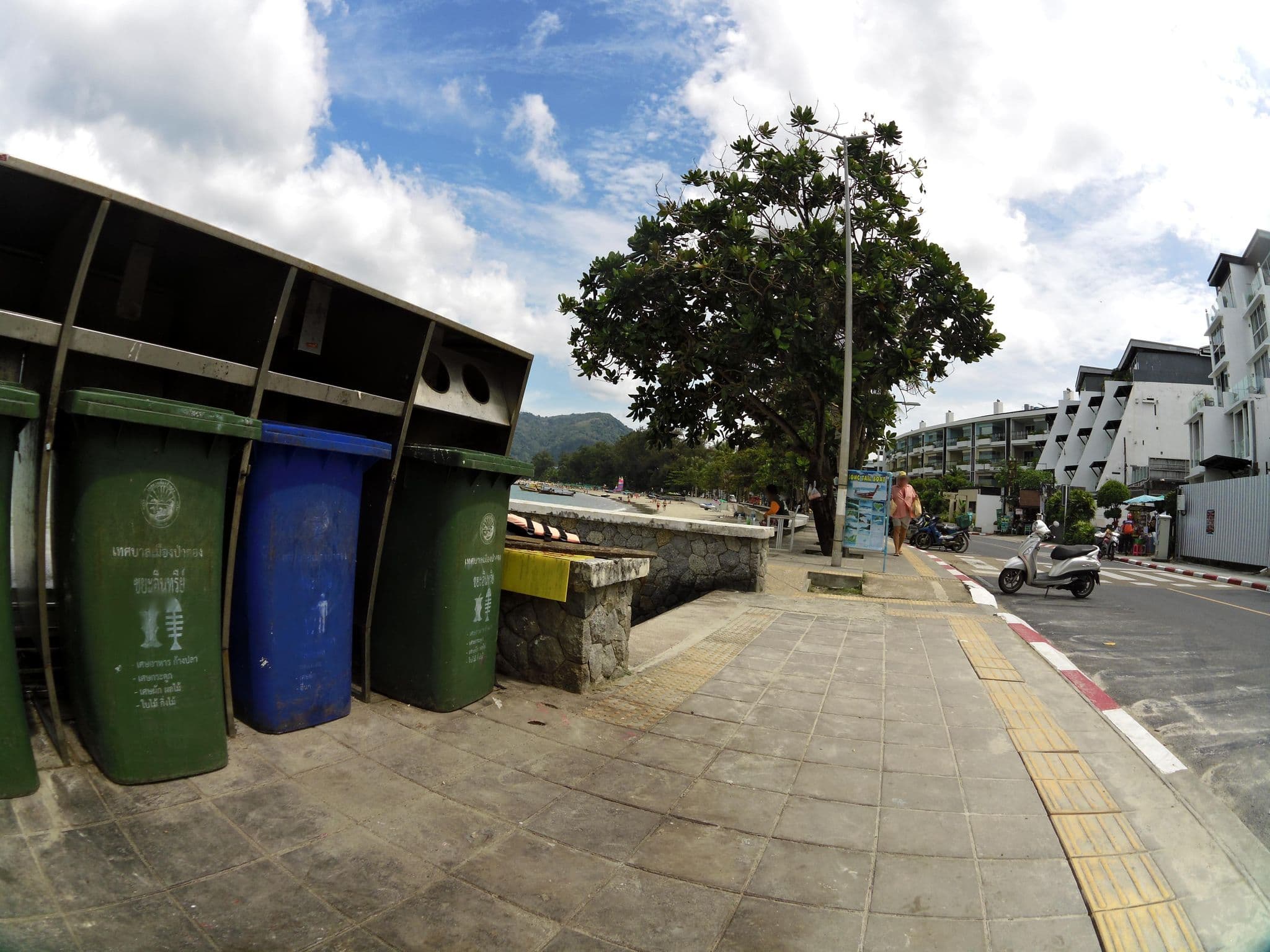 Street view near Patong Swiss Hotel Beach Front, Patong
