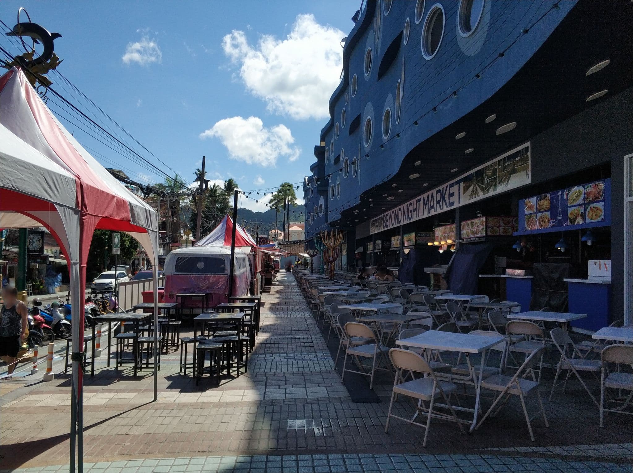 Street view near Thai Friend House, Patong