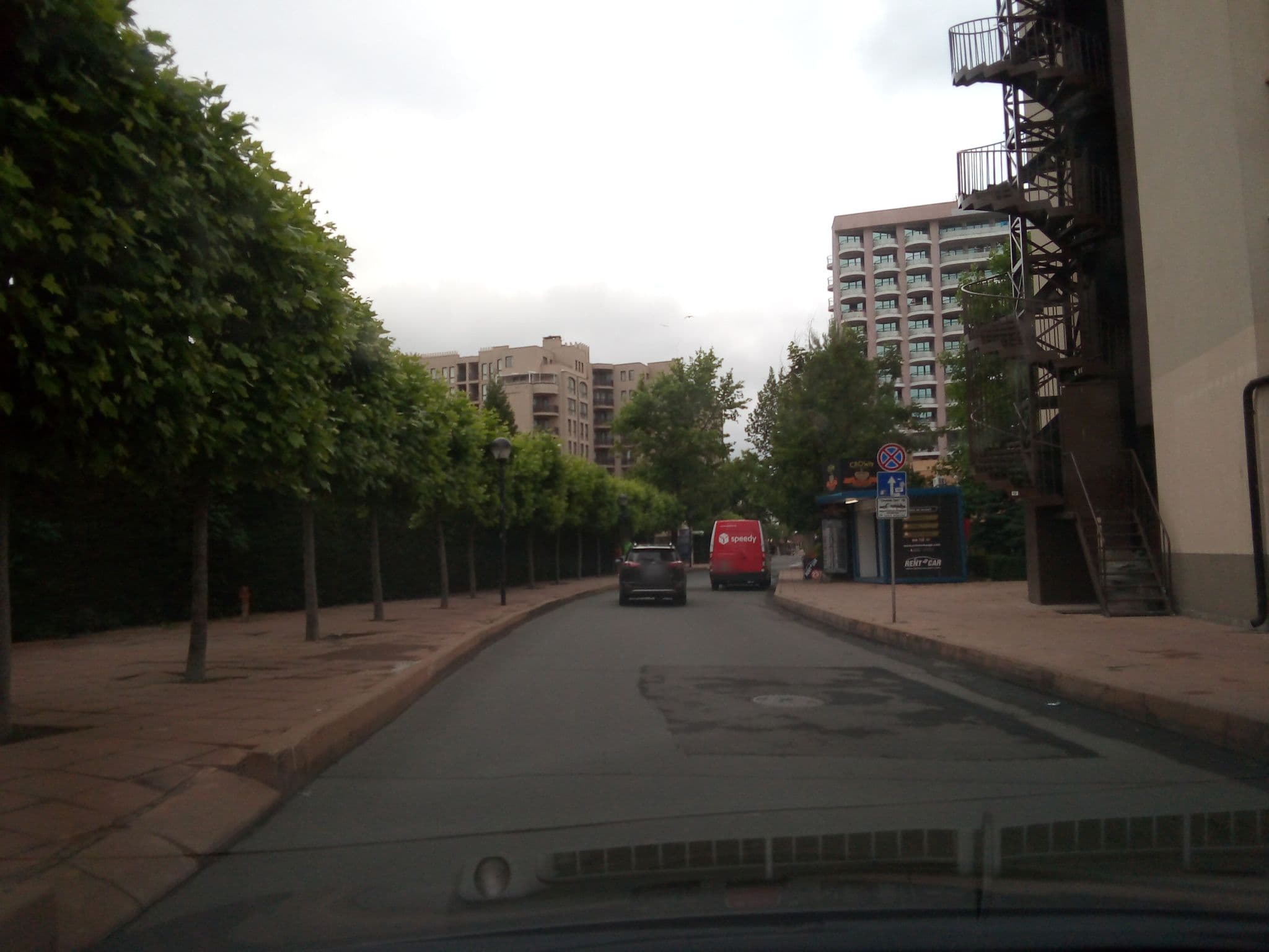 Street view near Orel, Sveti Vlas