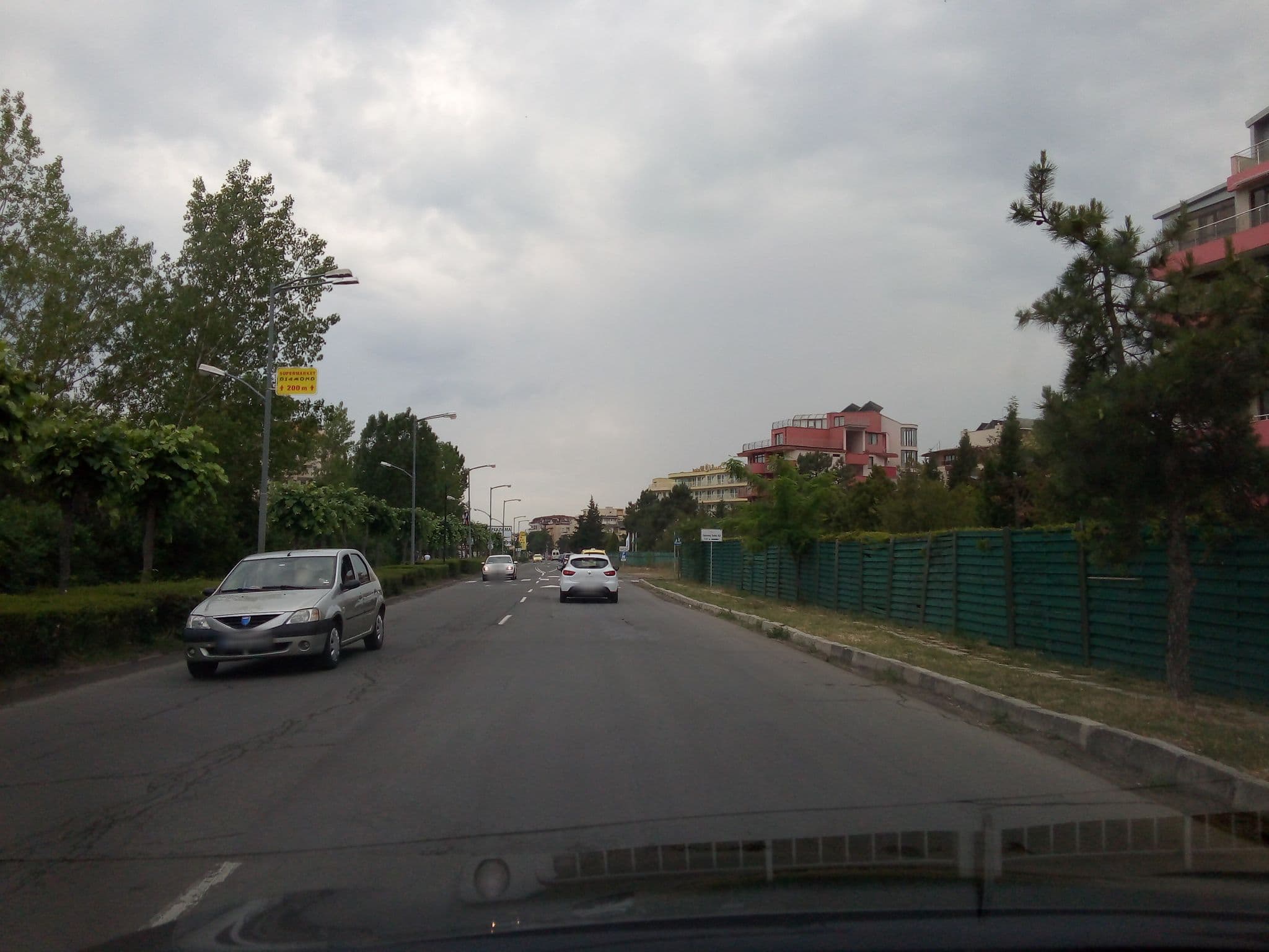 Street view near Flamingo, Sveti Vlas