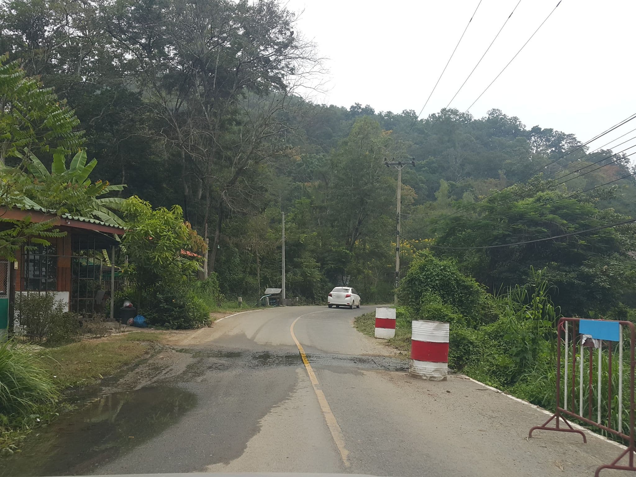 Street view near Pai Bamboo Hut, Pai