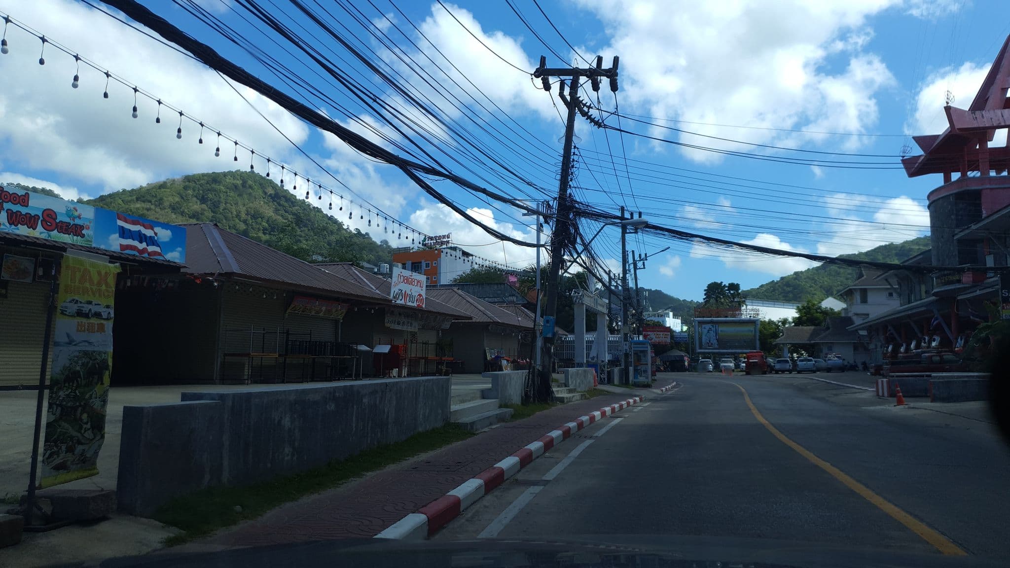 Street view near The Three by APK, Patong