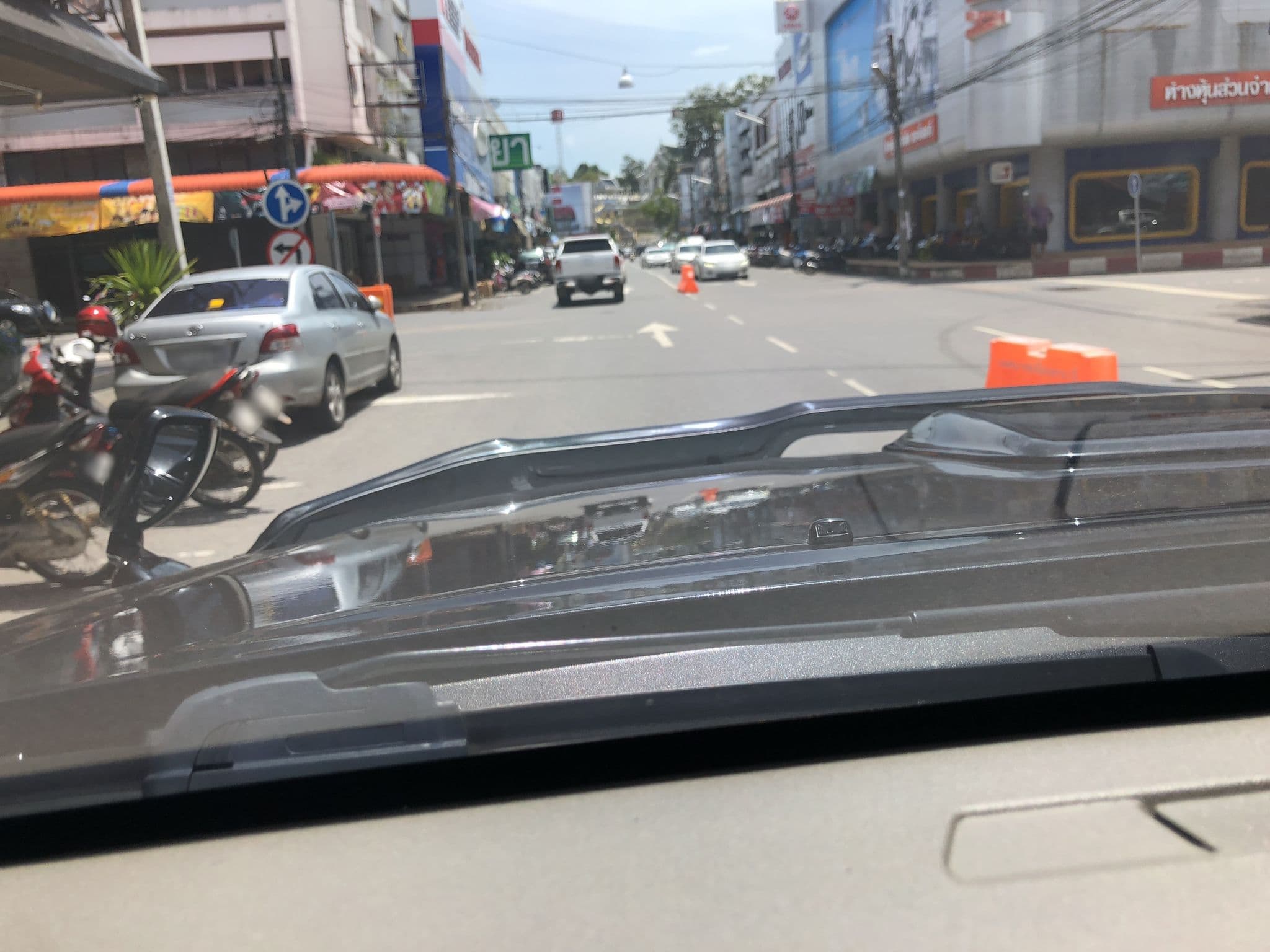 Street view near Srisuksant Square, Krabi