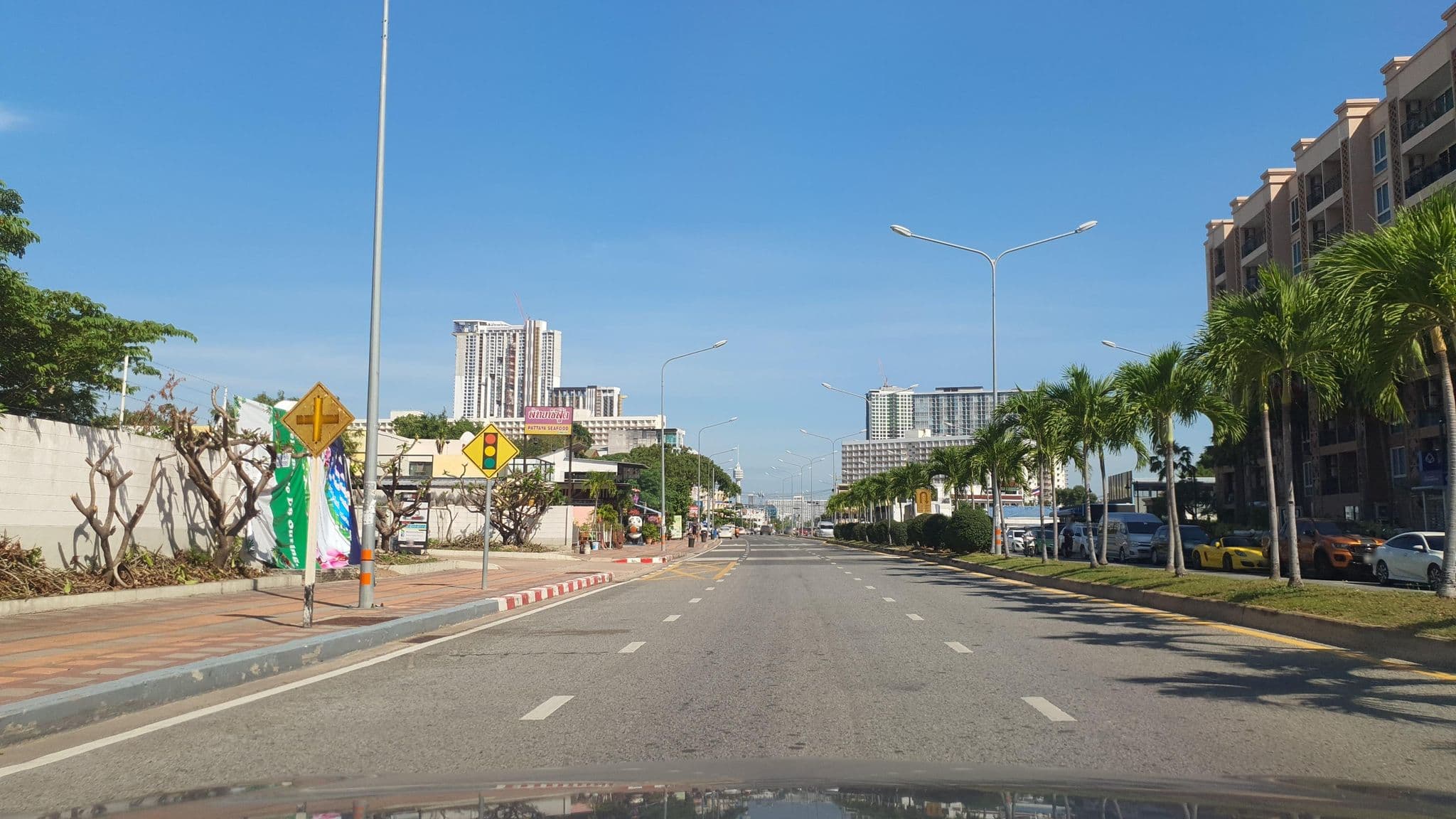 Street view near Atlantis condo sensory pattaya, Pattaya