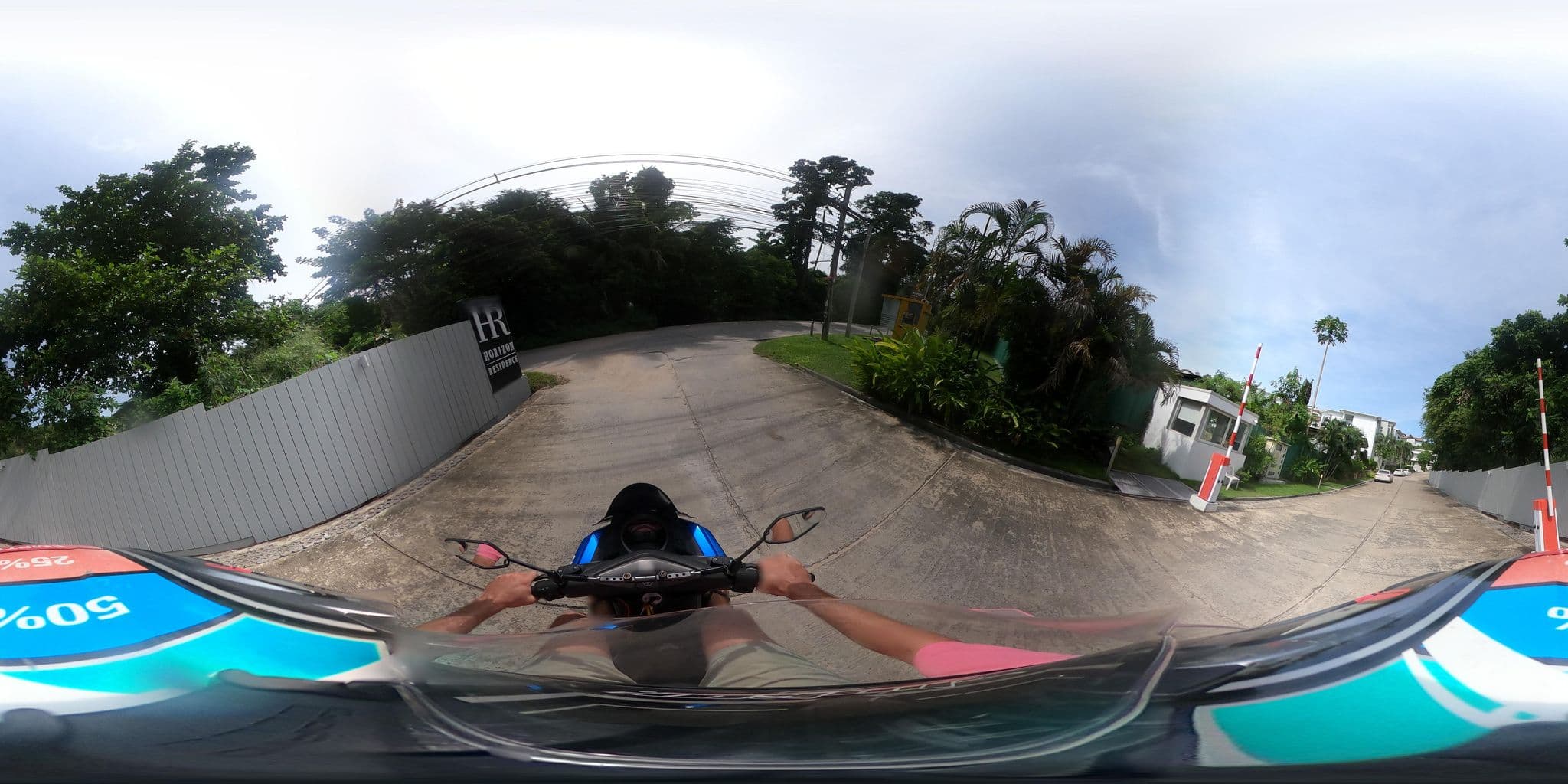Street view near Horizon Residence, Ko Samui