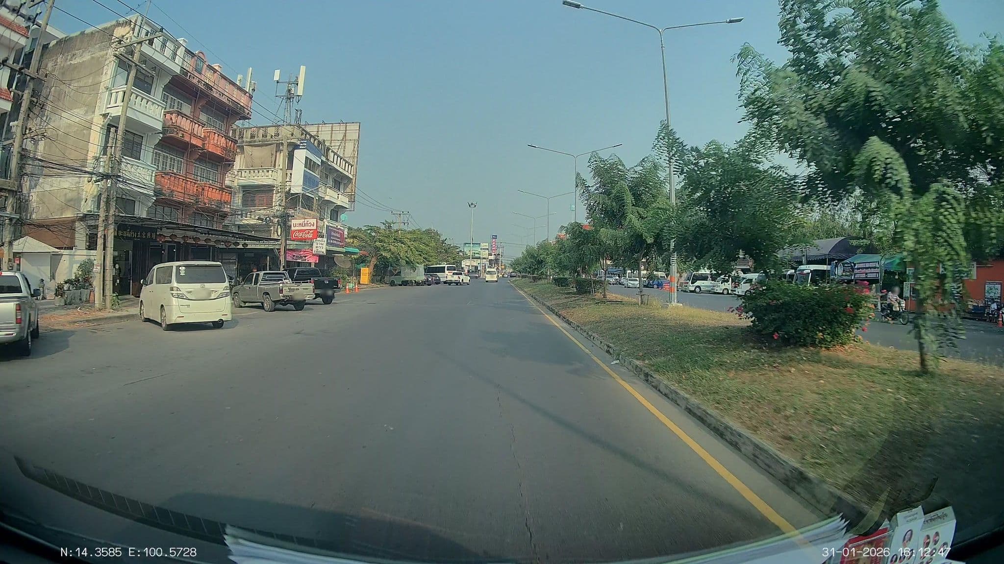 Street view near STOCKOLM Hostel , Phra Nakhon Si Ayutthaya