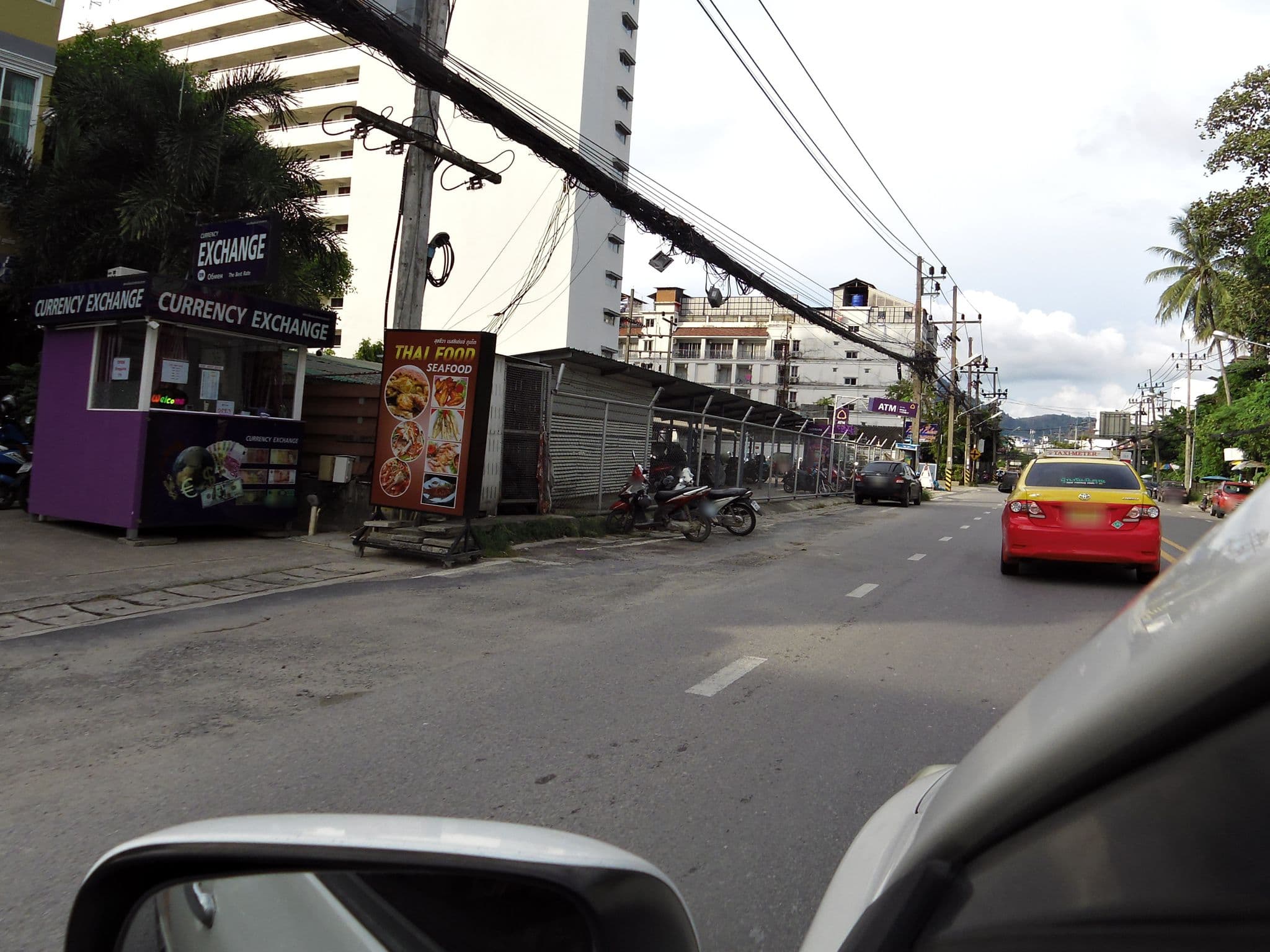 Street view near Sukcheewa Residence Phuket, Patong