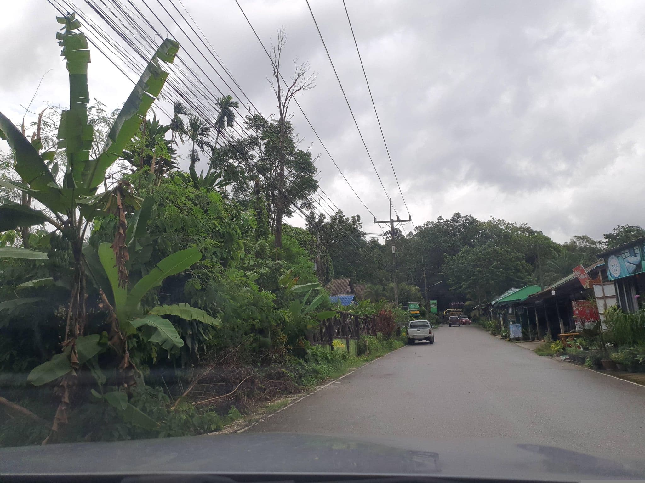 Street view near Khao Sok Secret Hostel, Takua Pa
