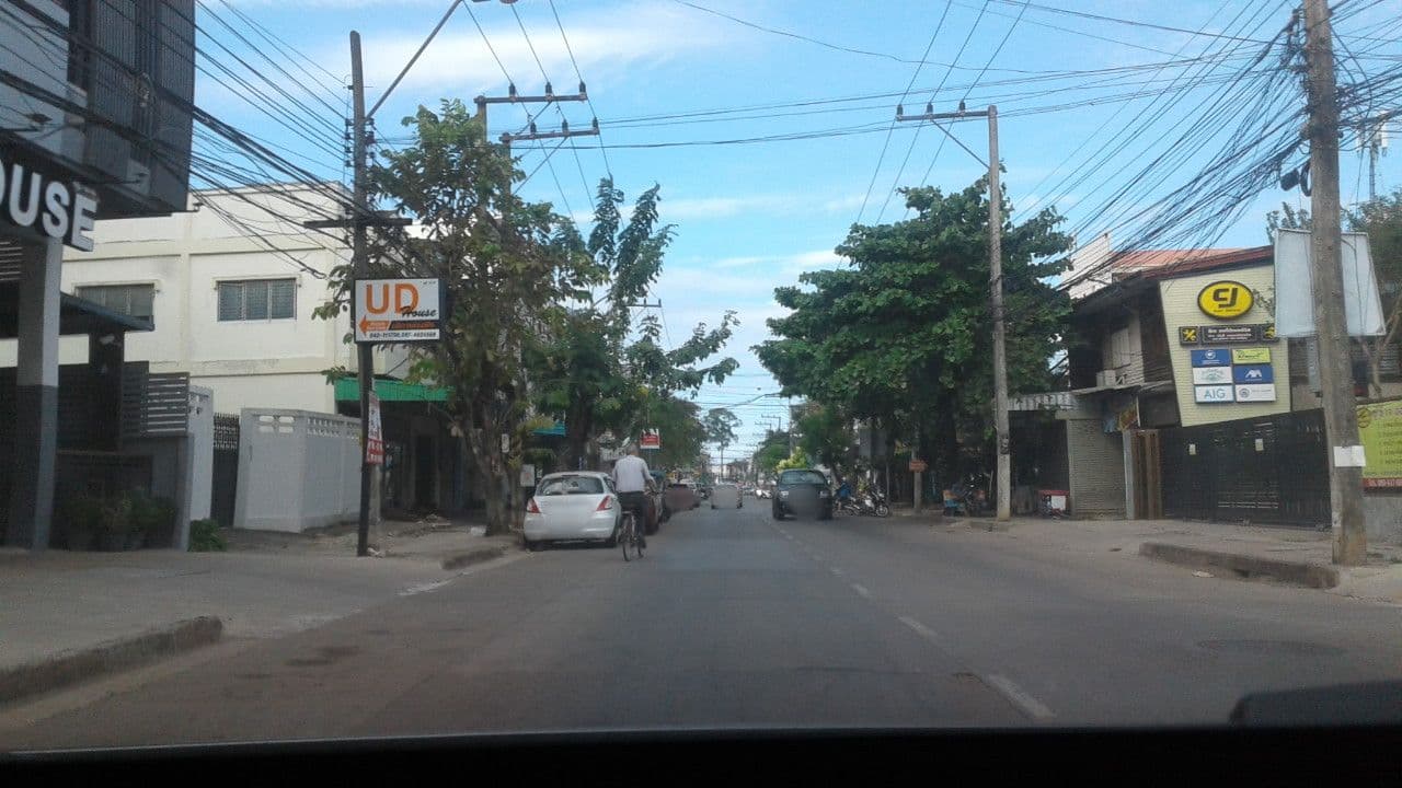 Street view near UD House, Udon Thani