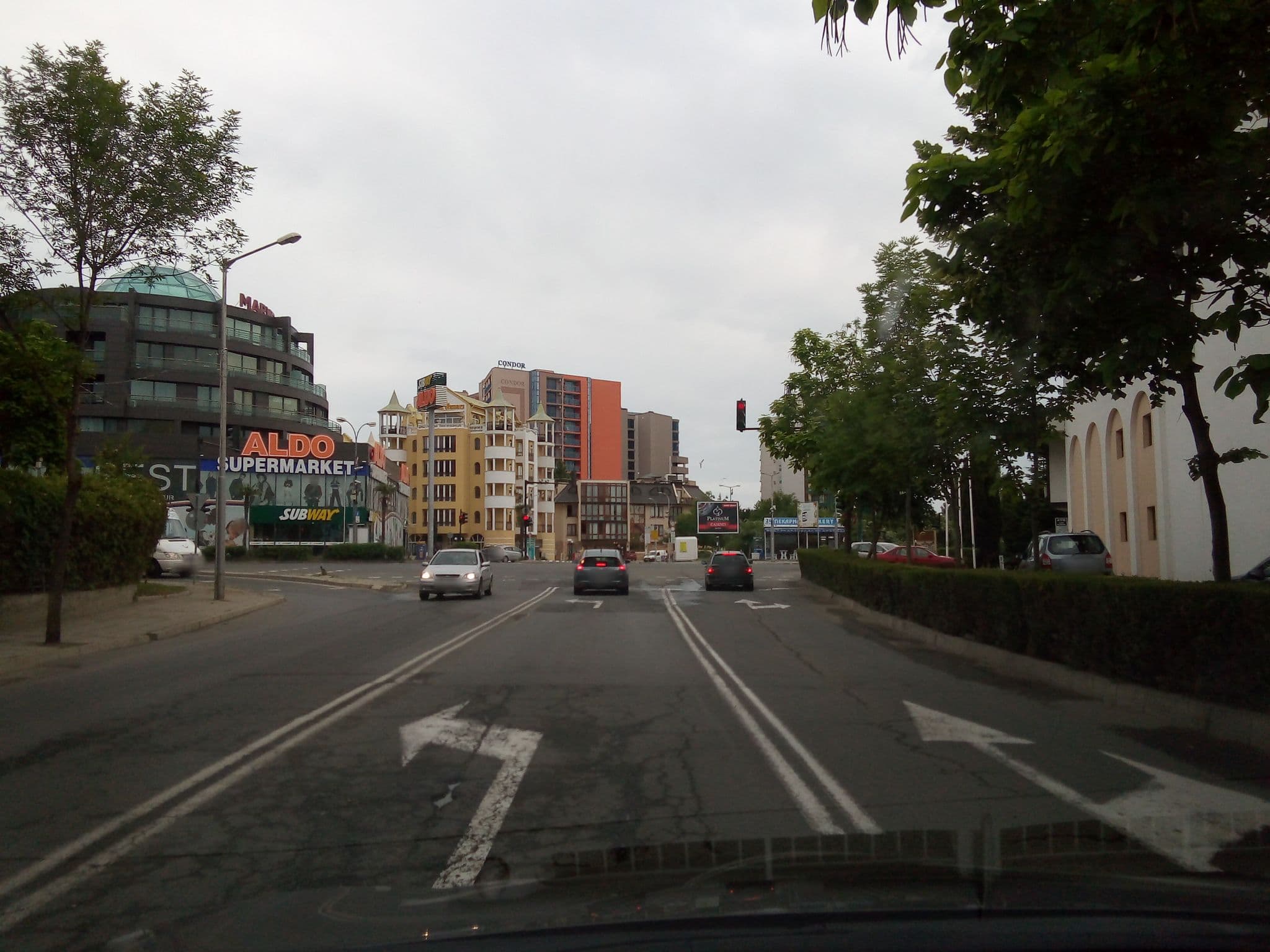 Street view near Severina, Sveti Vlas