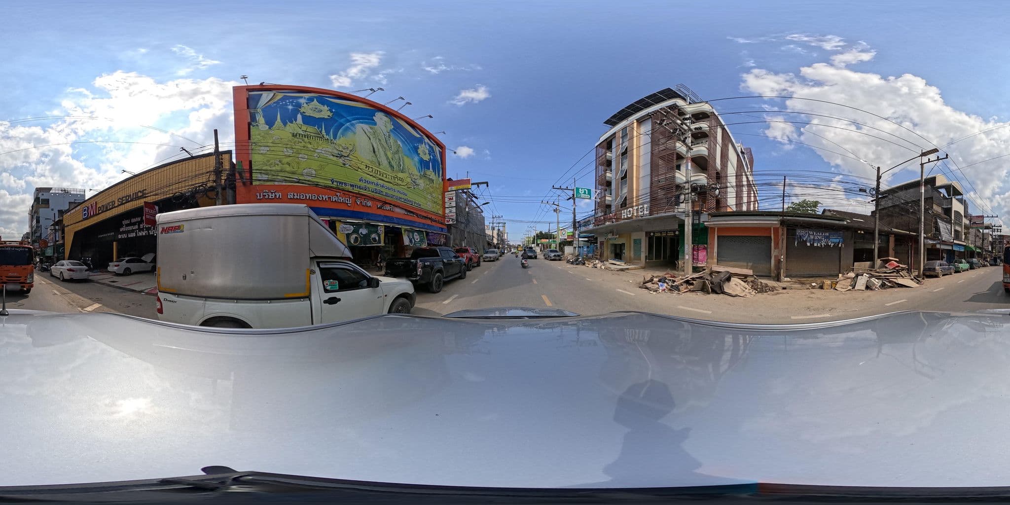 Street view near Genting Hat Yai Hotel, Hat Yai — © PMU-B (CC BY-SA · Mapillary)