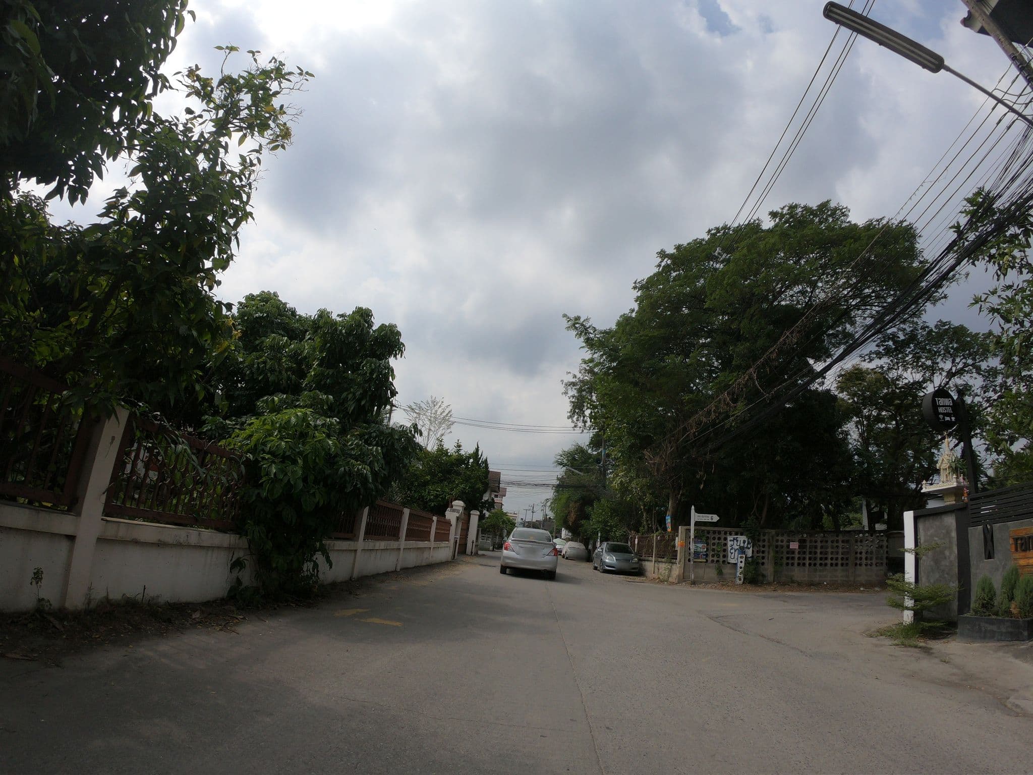 Street view near Tanwa Hostel, Chiang Mai