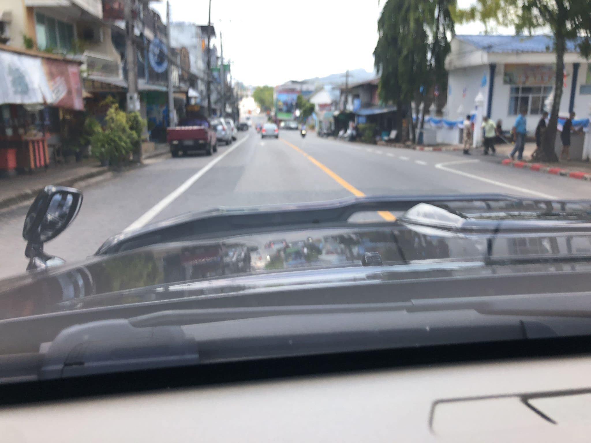Street view near Chanchalay Hip Hostel, Krabi