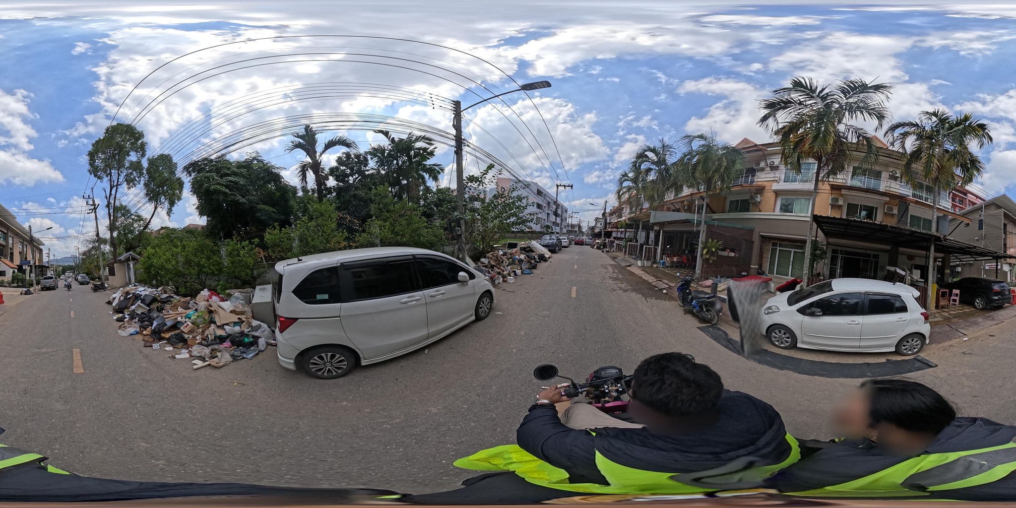 Street view near The Peony Codo, Hat Yai