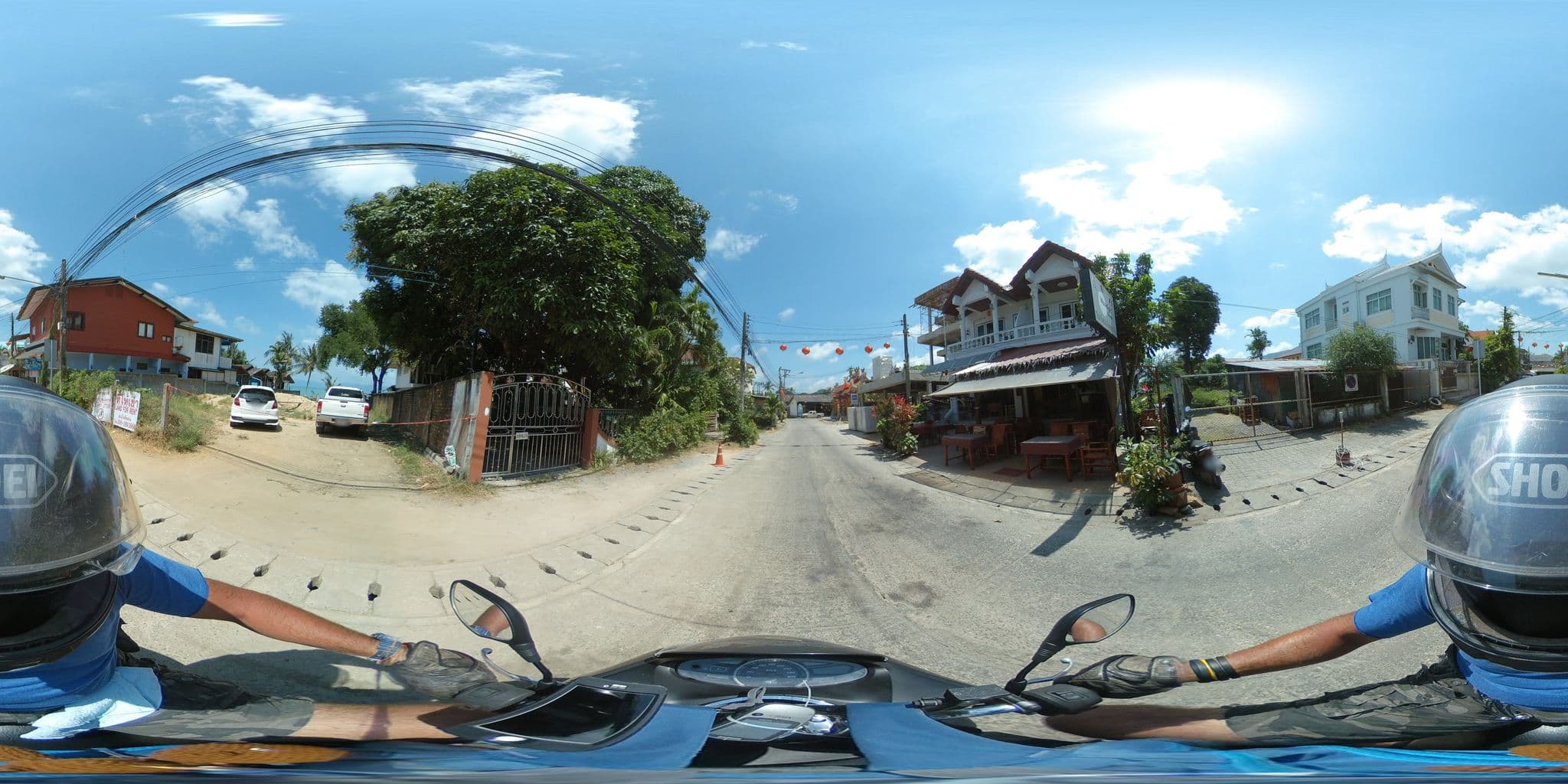 Street view near Indy Hostel, Ko Samui