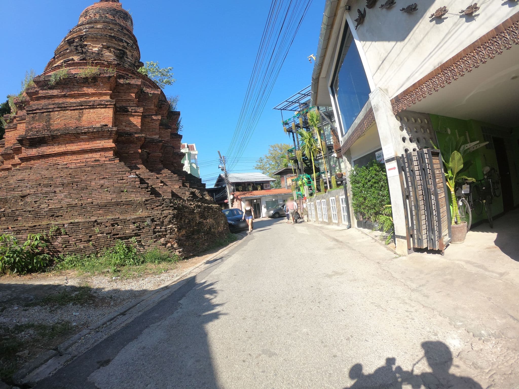 Street view near Cheri hotel, Chiang Mai