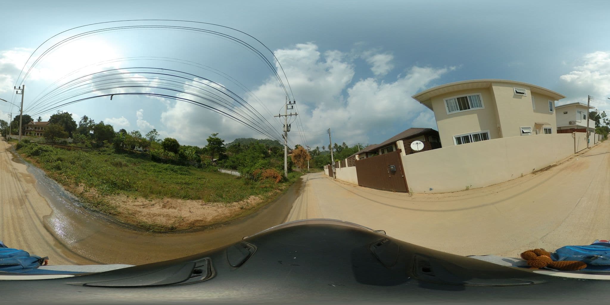 Street view near paul, Ko Samui