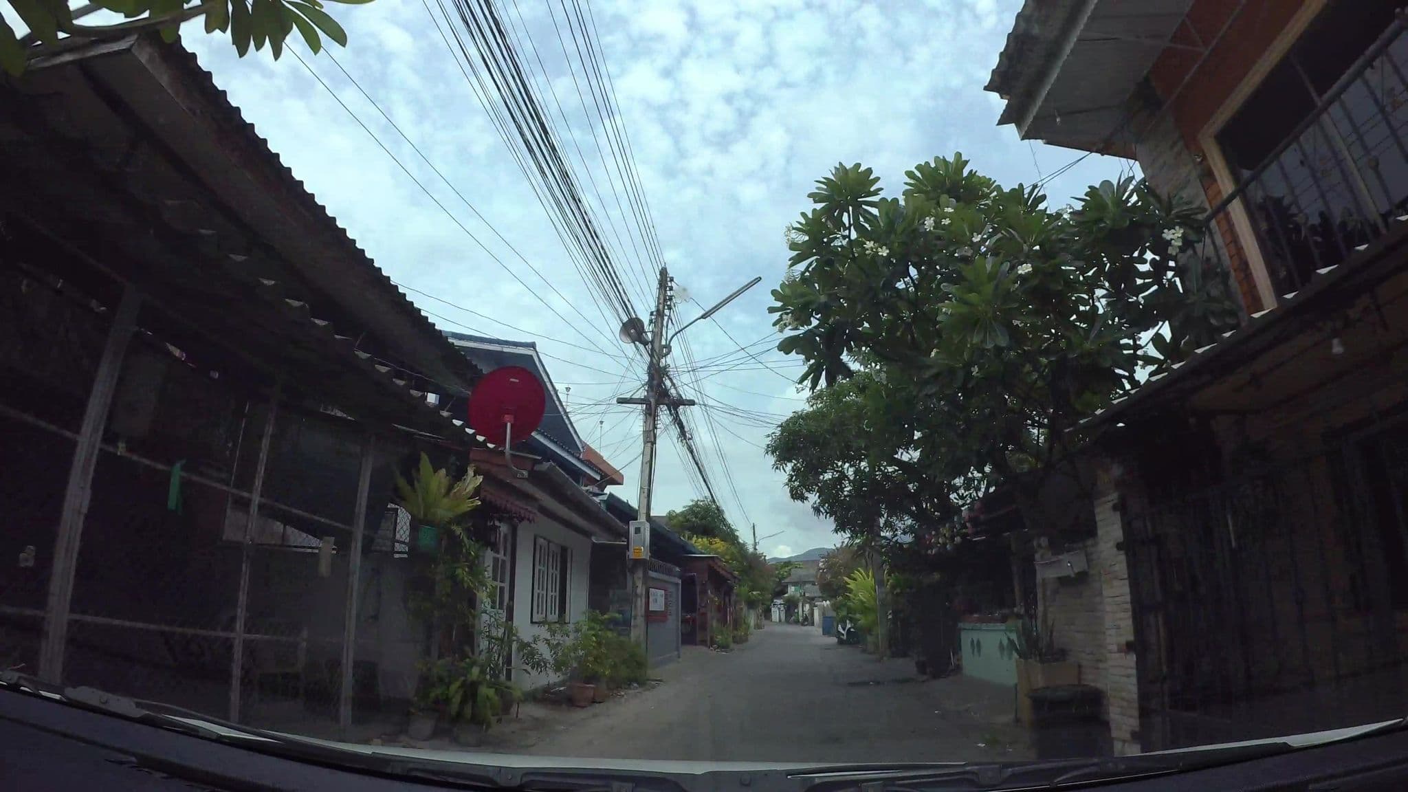 Street view near Doi Doo Dao, Chiang Mai