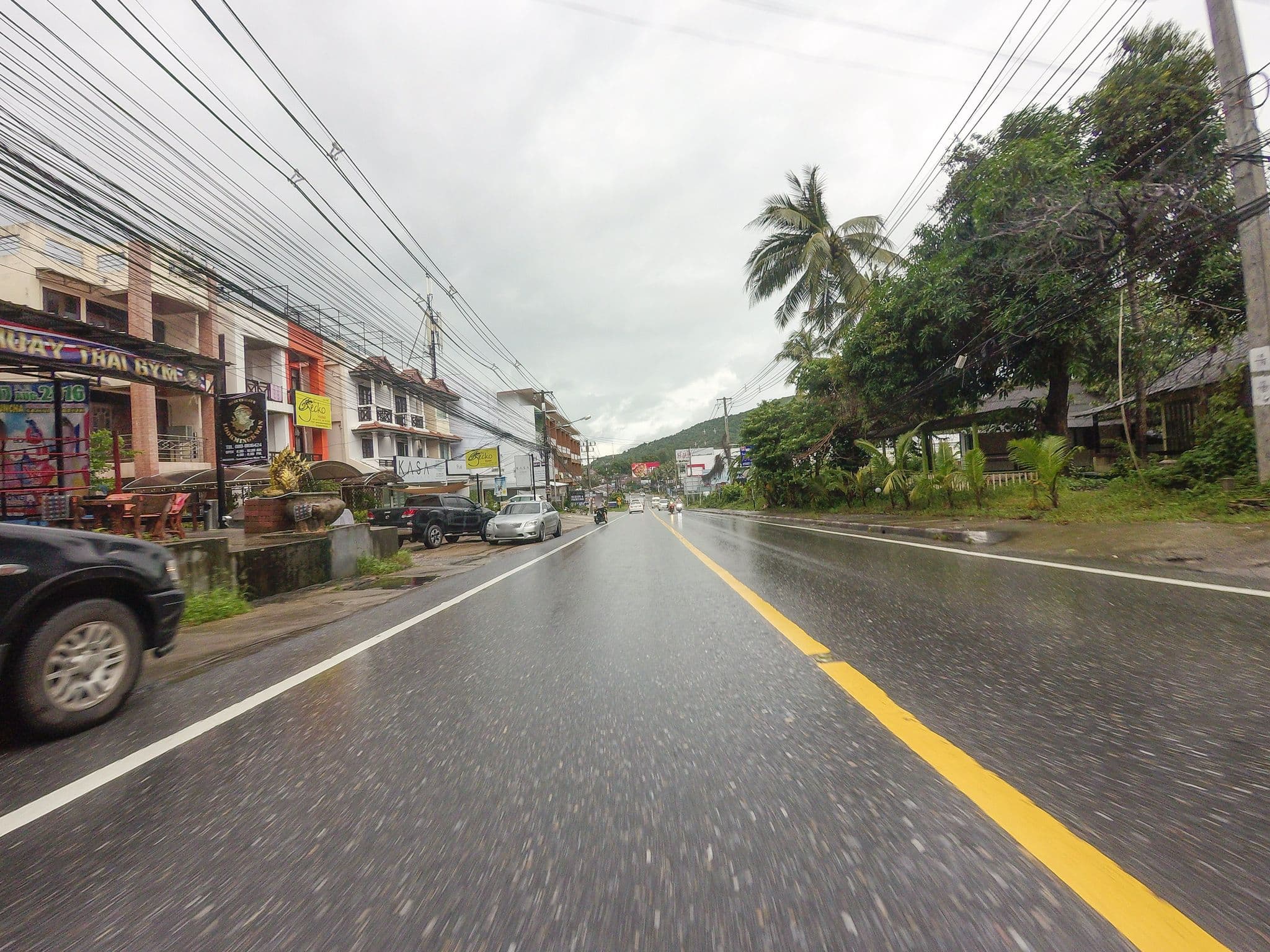 Street view near gecko Hotel, Ko Samui