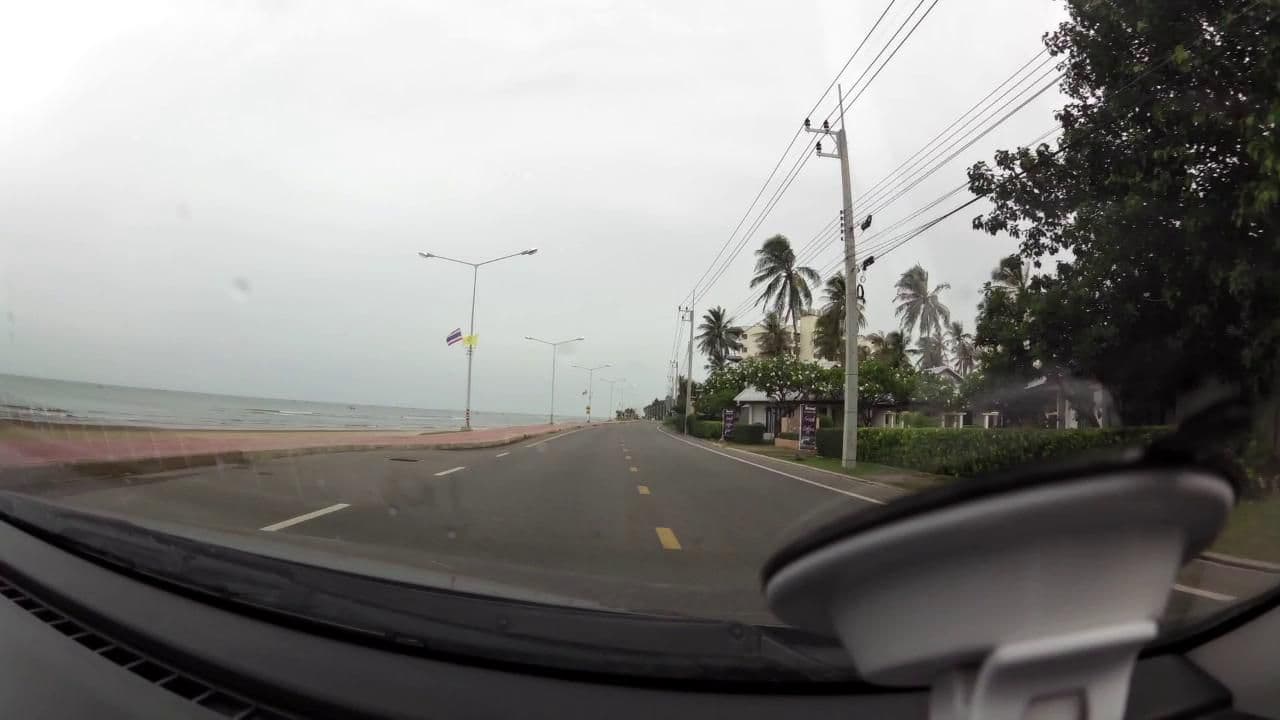 Street view near Golden Pine Beach Resort, Pran Buri — © rariyaso (CC BY-SA · Mapillary)