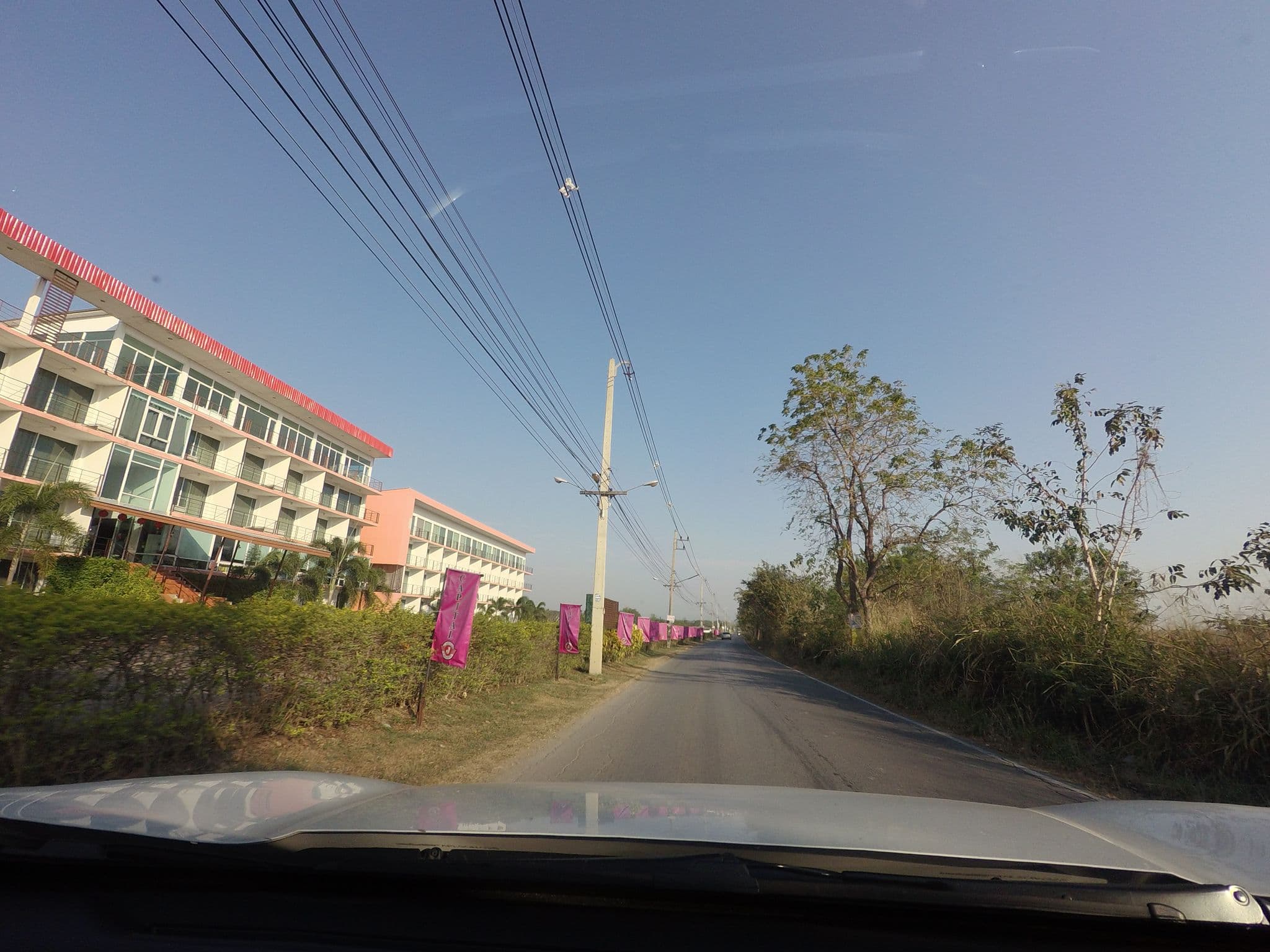 Street view near Capital J at Khaoyai, Pak Chong