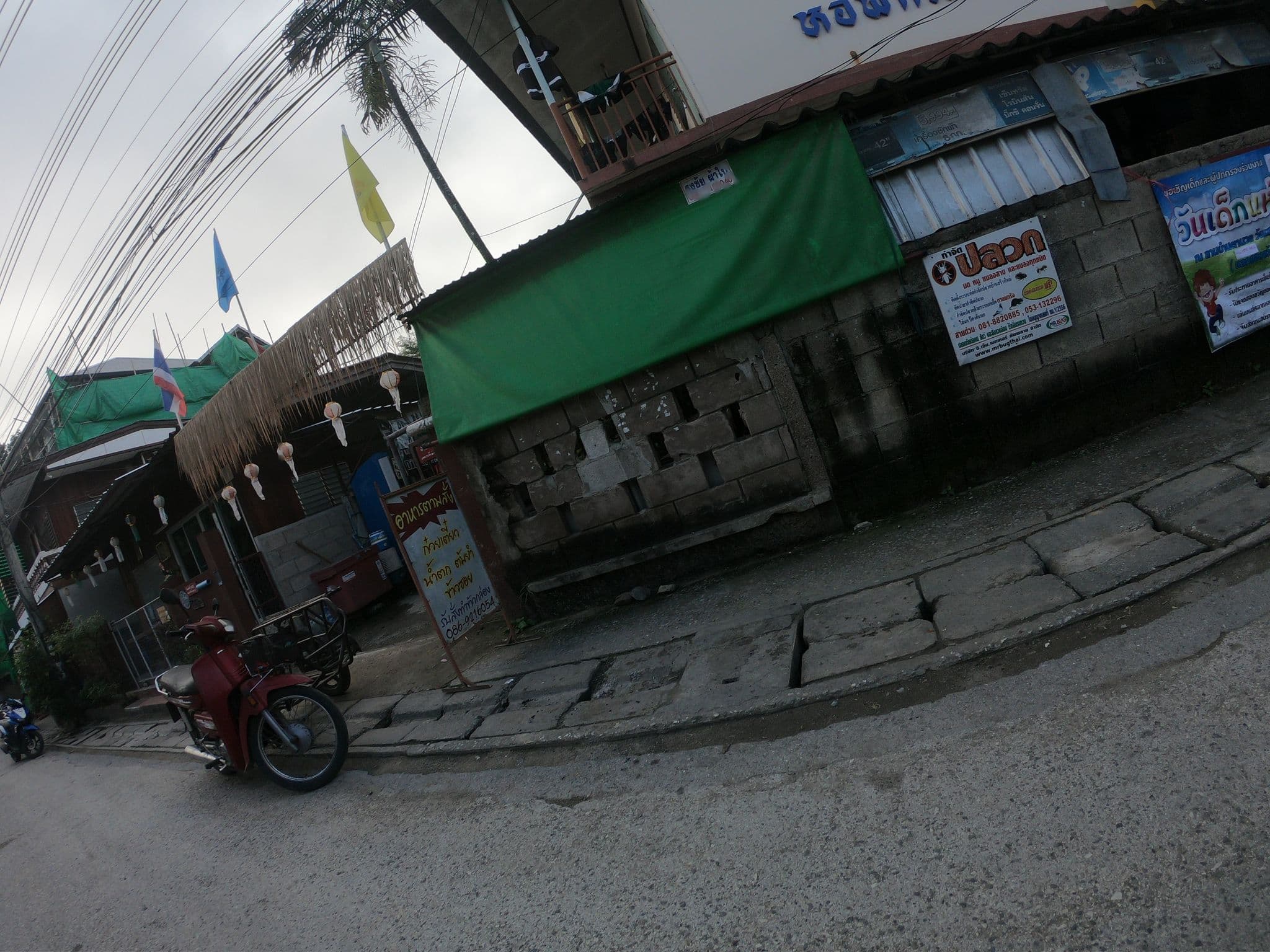 Street view near Hillda House, Chiang Mai