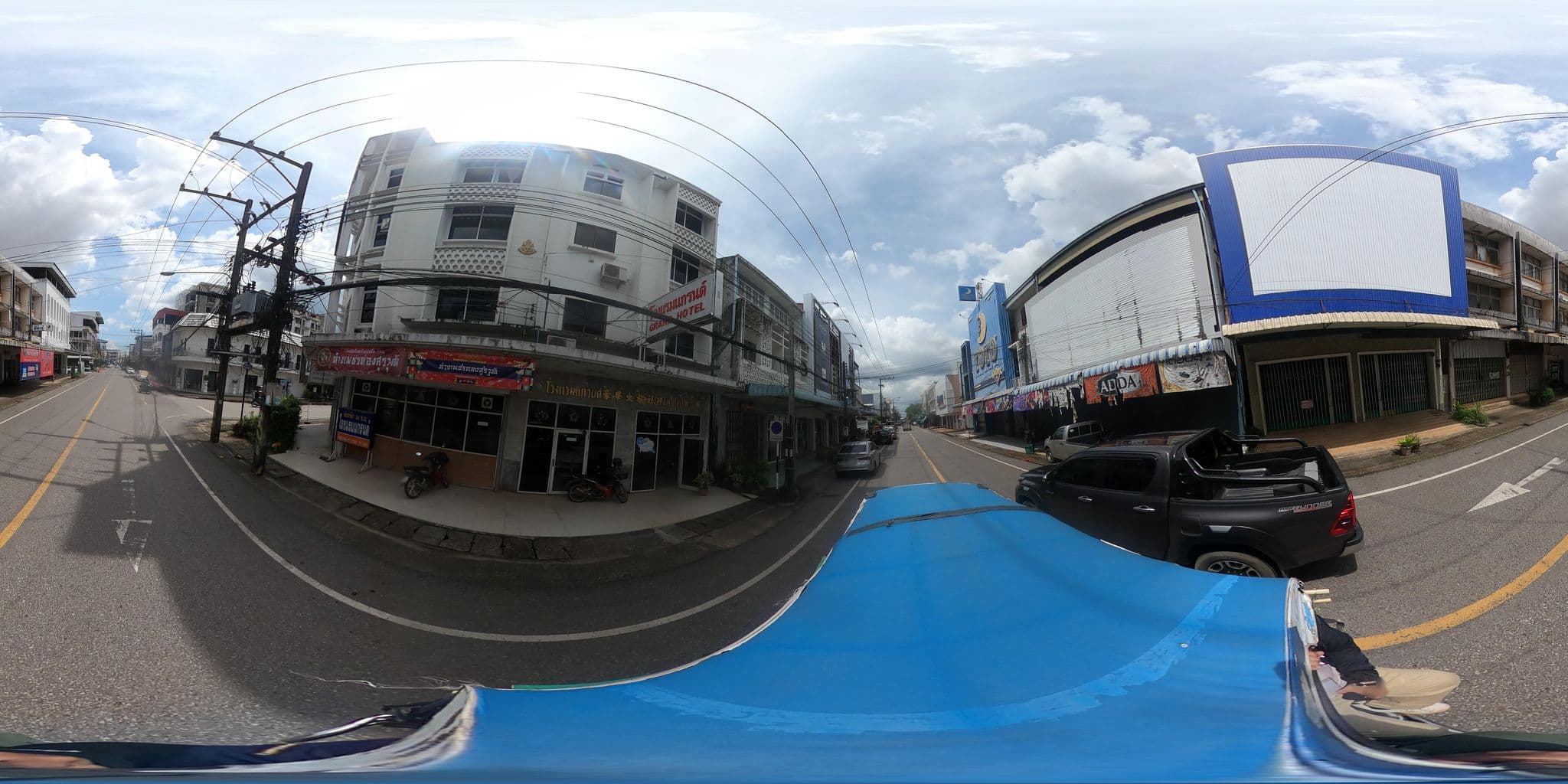 Street view near Grand Hôtel, Nakhon Phanom — © SoT (CC BY-SA · Mapillary)