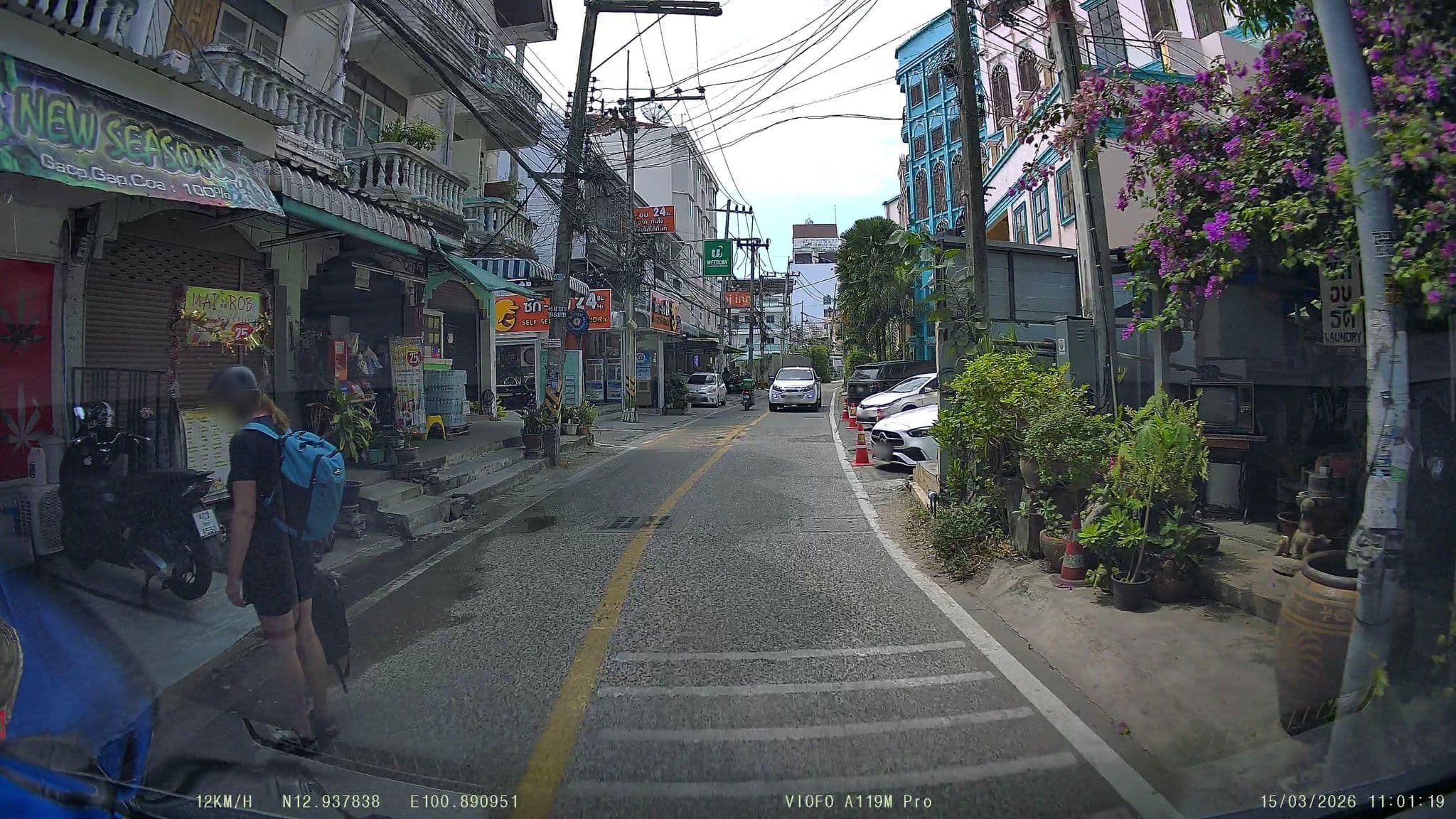 Street view near The Quba Boutique Hotel, Pattaya — © ThailandCambodia (CC BY-SA · Mapillary)