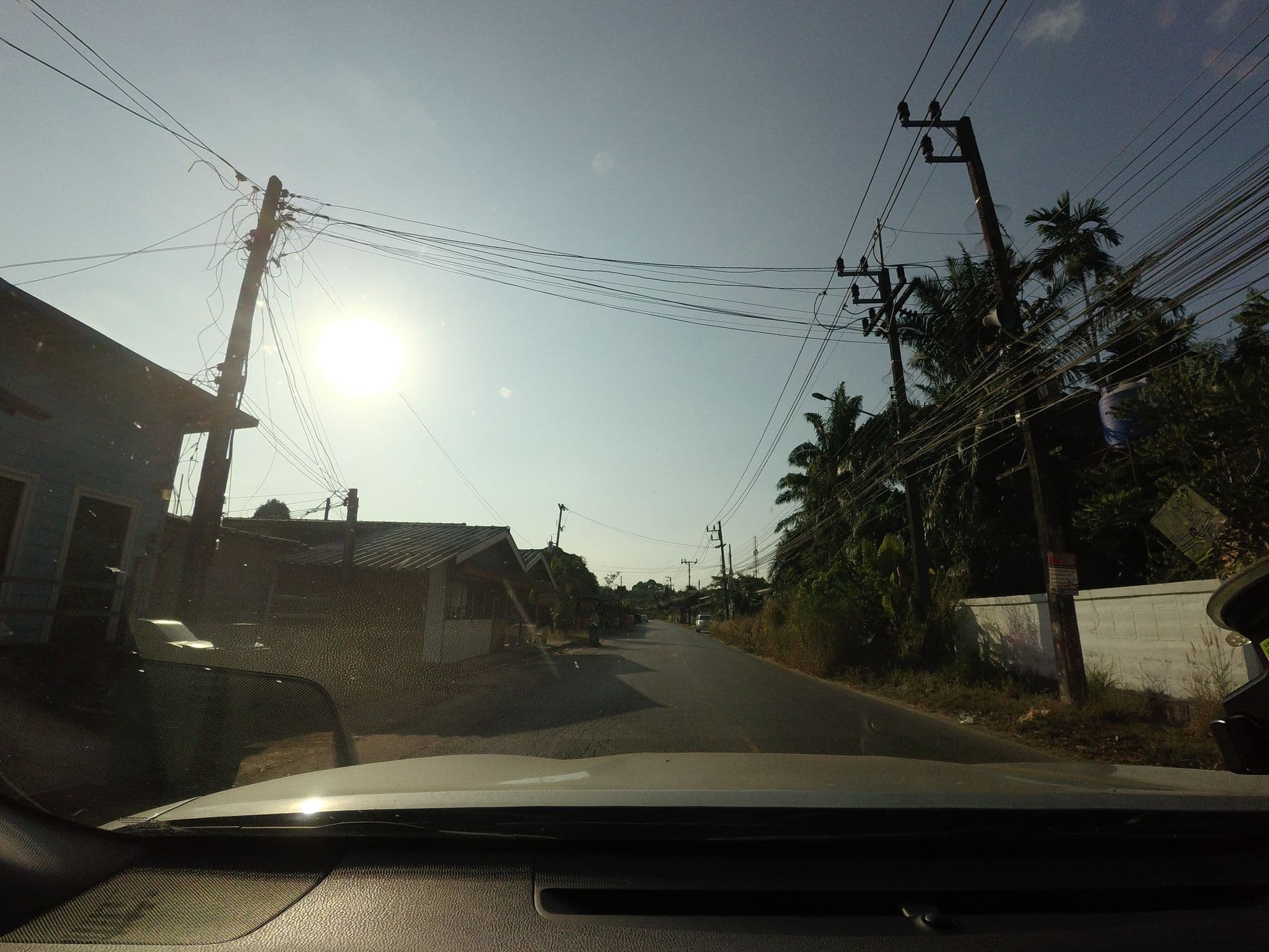 Street view near Patcha House, Ban Khao Lak