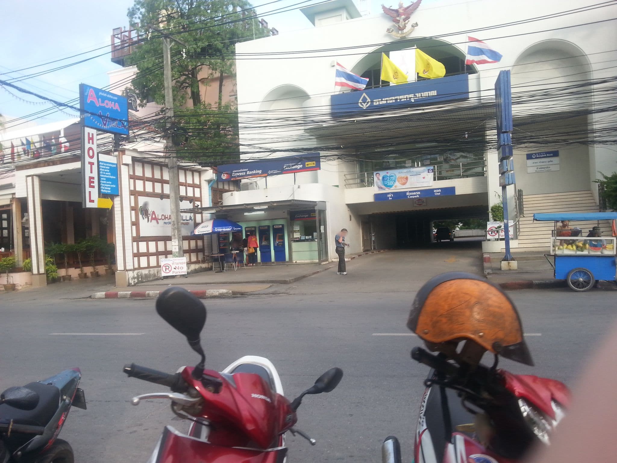 Street view near Wyndham, Patong
