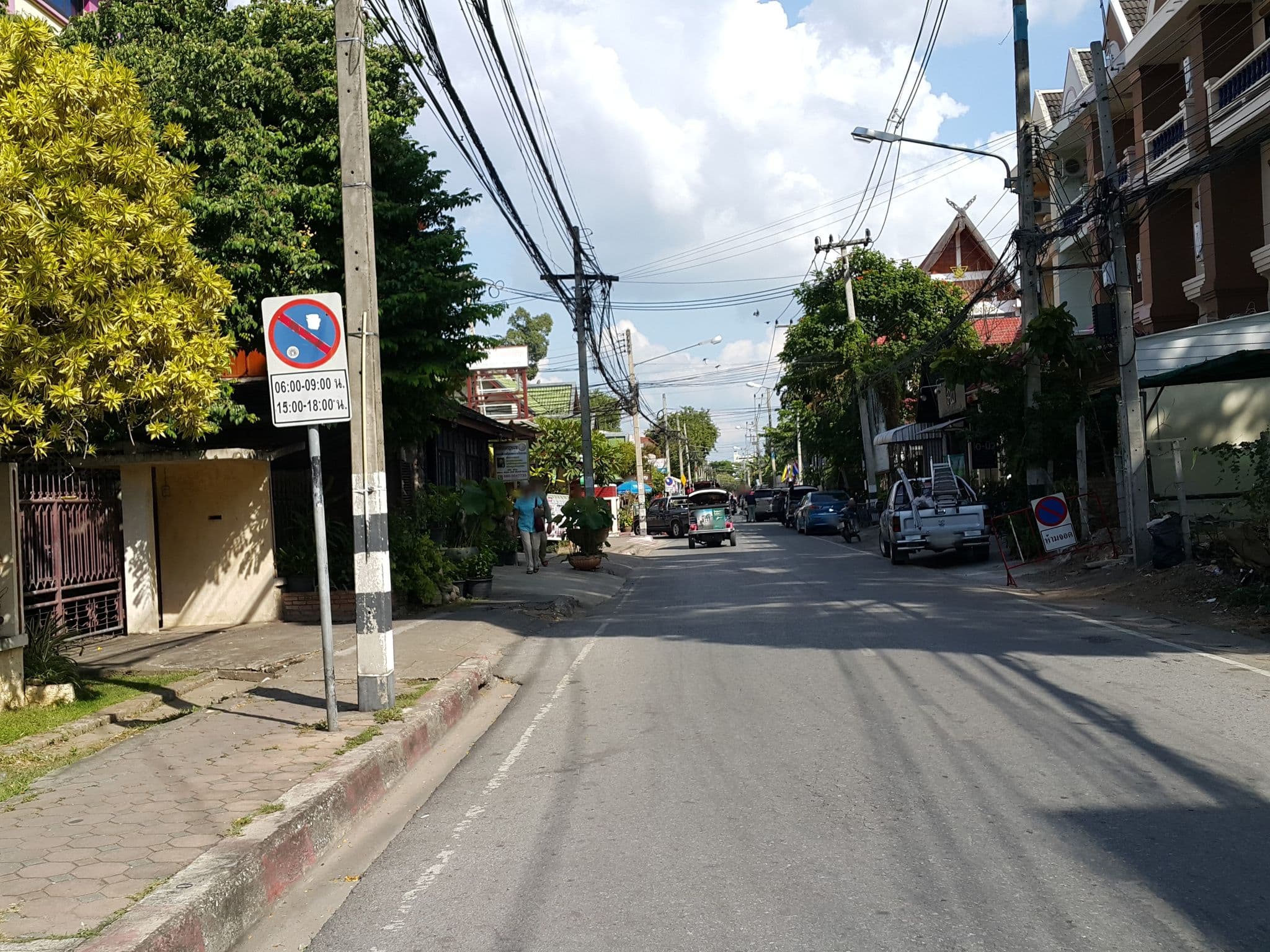 Street view near T Heritage, Chiang Mai