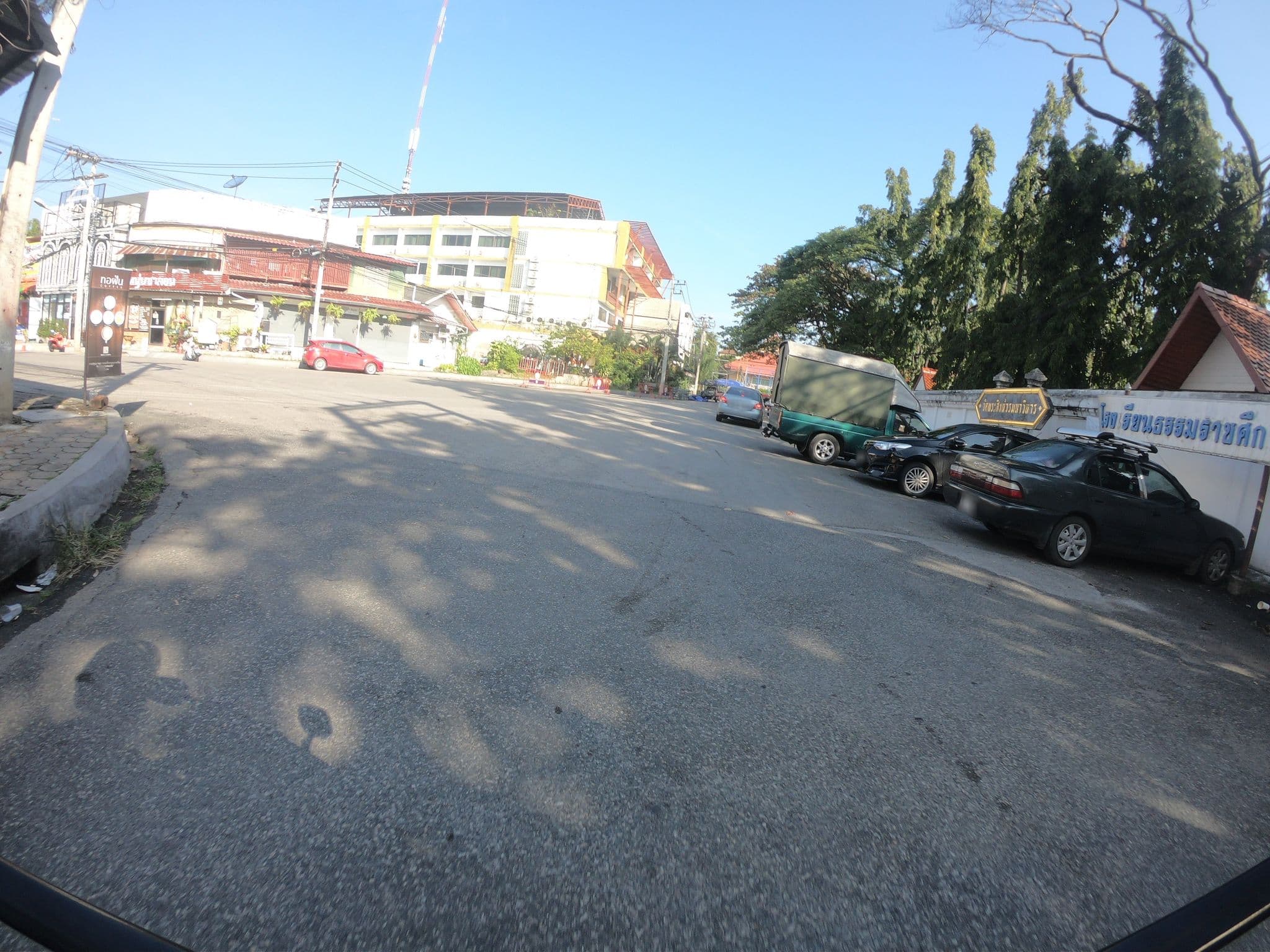 Street view near Phukhao Hostel, Chiang Mai