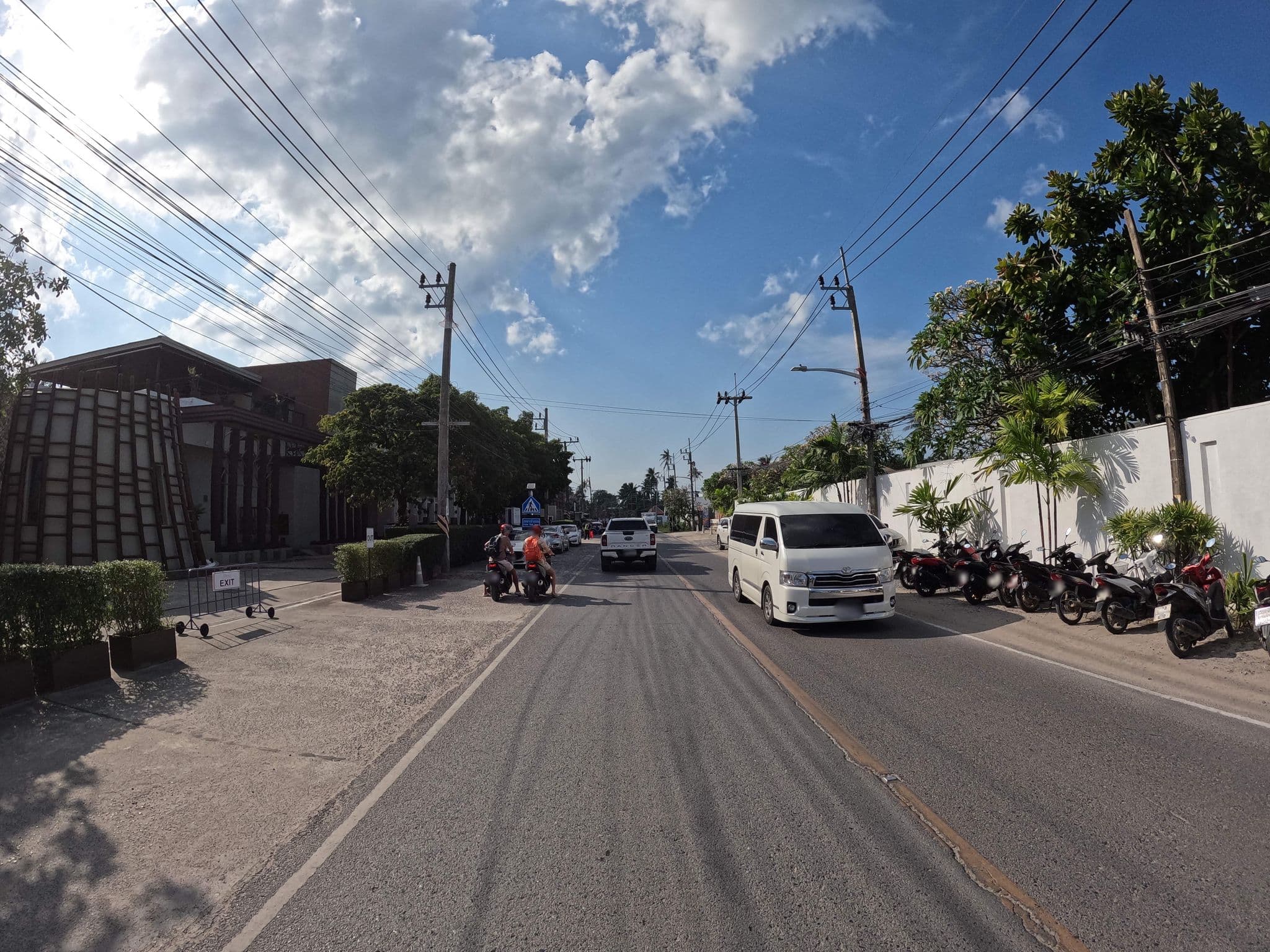 Street view near Prana Resort, Ko Samui