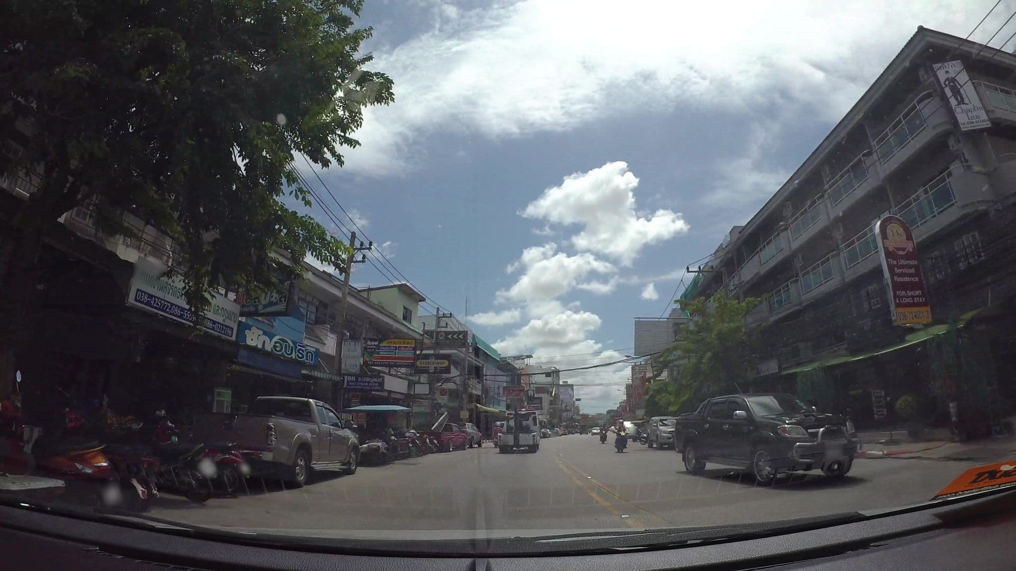 Street view near the Freelancer hotel, Pattaya