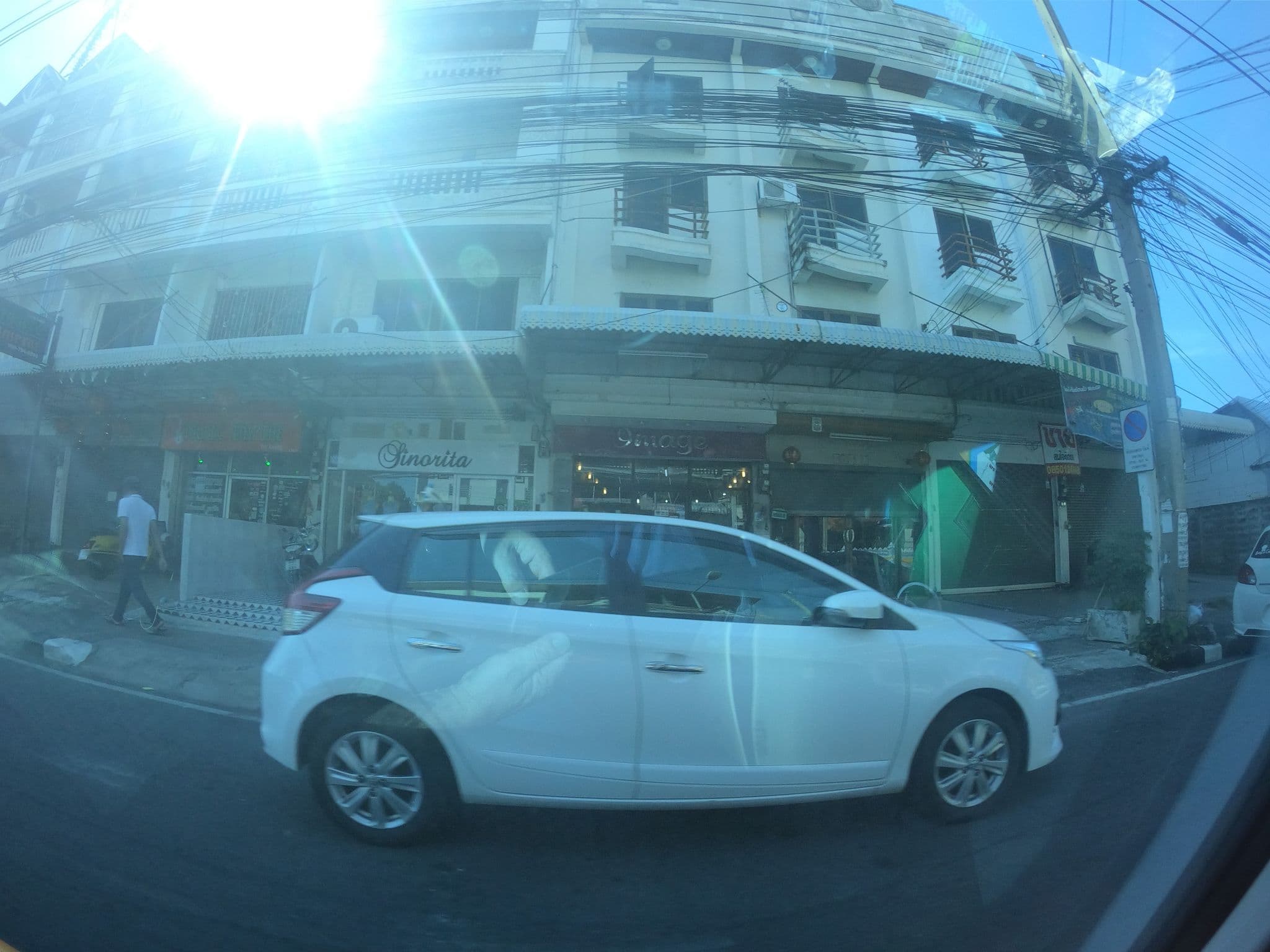 Street view near Grace hostel, Khon Kaen — © ozflor (CC BY-SA · Mapillary)