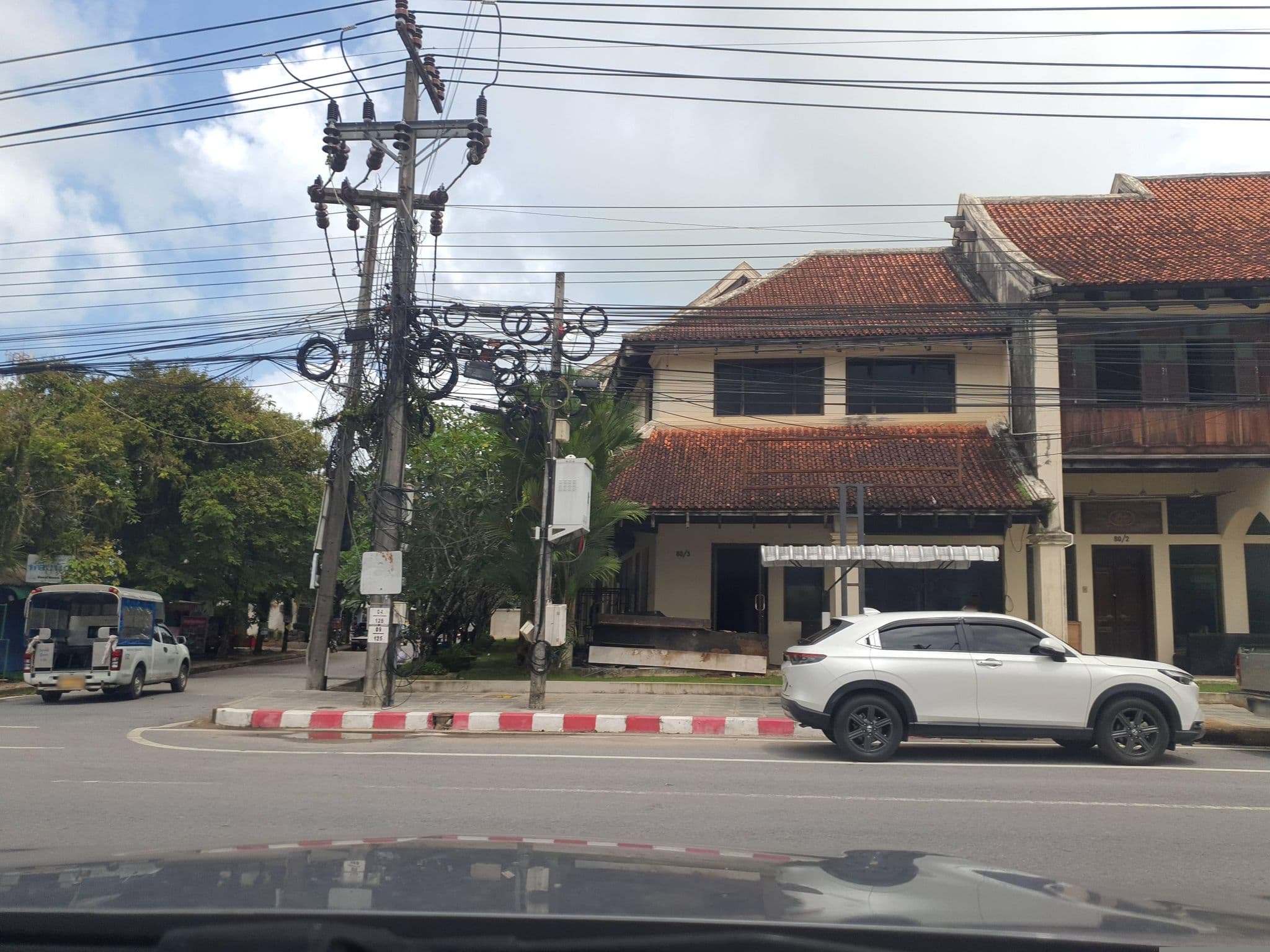 Street view near Takola Village, Ban Khao Lak