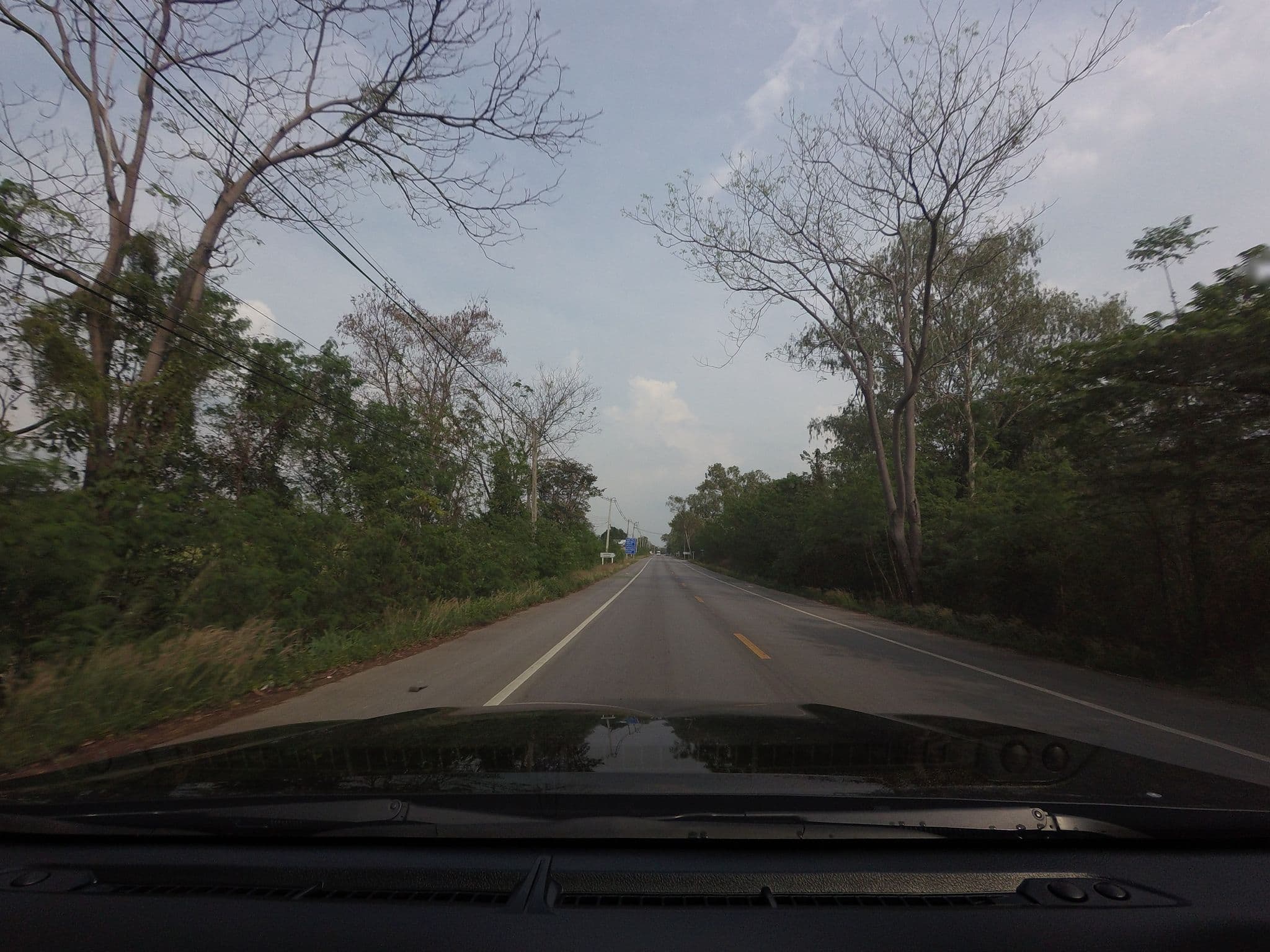Street view near Villa Punnara, Pak Chong