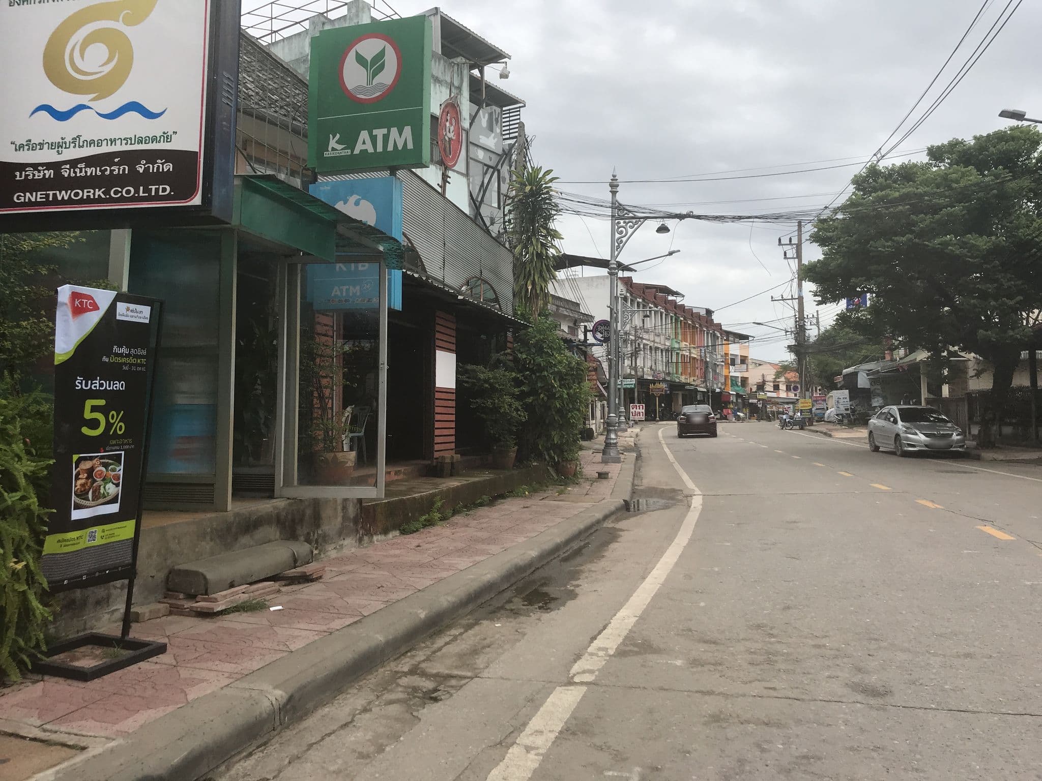 Street view near Sabun-Nga Hotel, Chiang Rai
