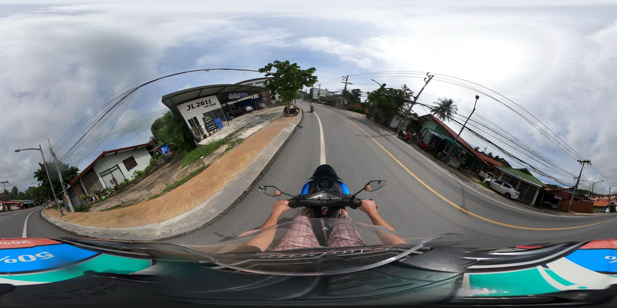 Street view near Monkey hostel, Ko Samui