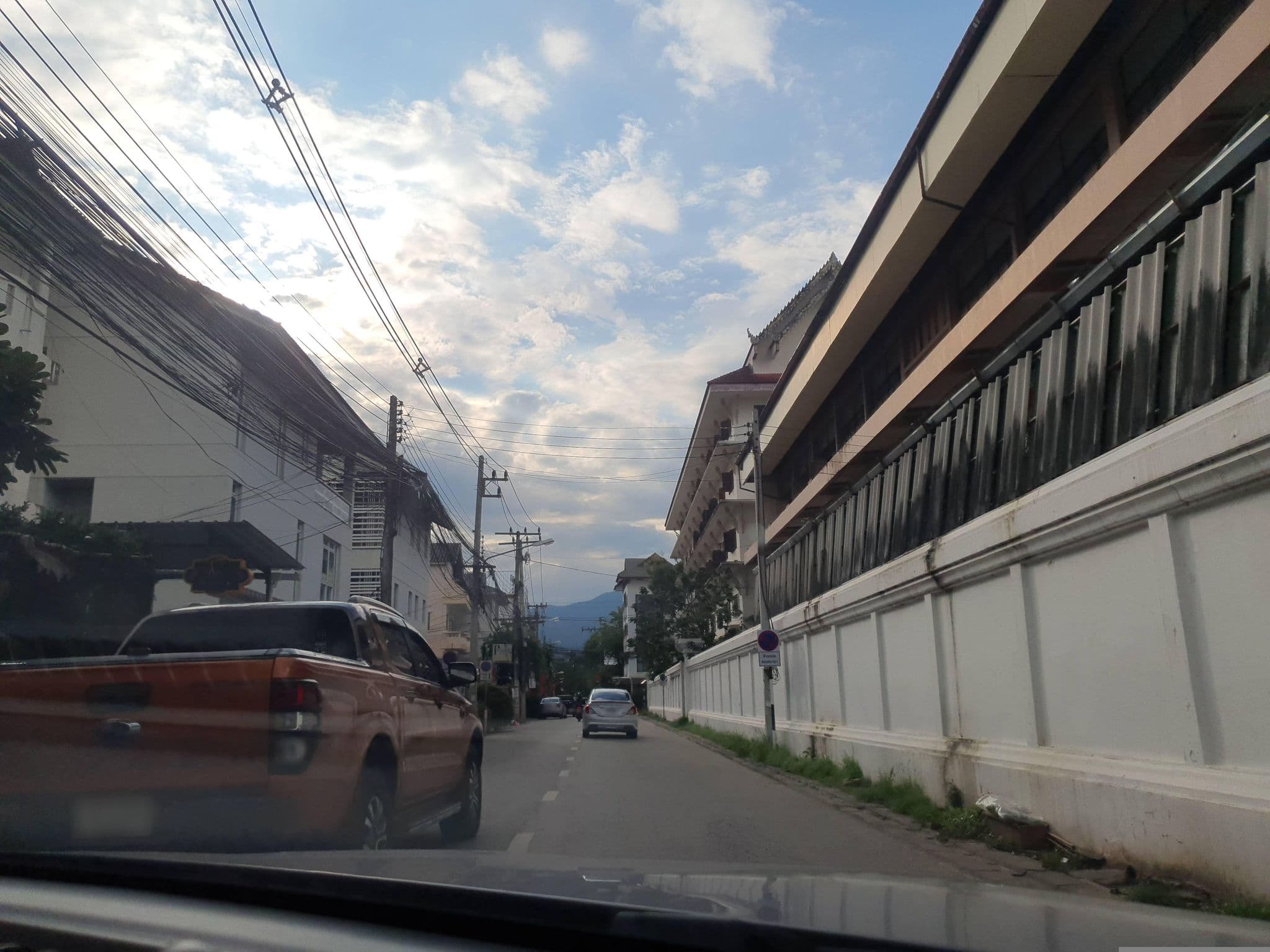 Street view near Salee Hostel, Chiang Mai