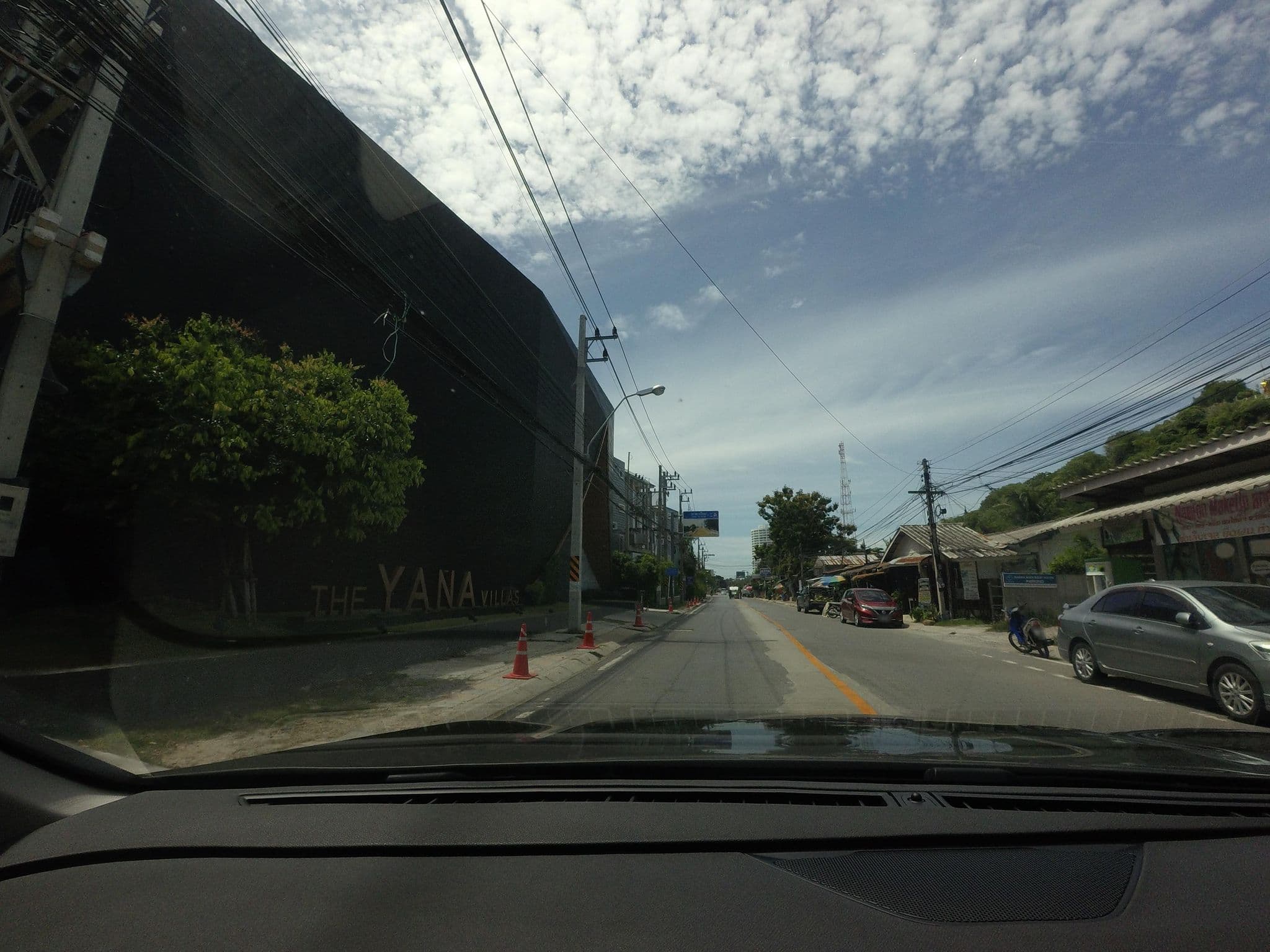 Street view near The Yana Villas, Hua Hin