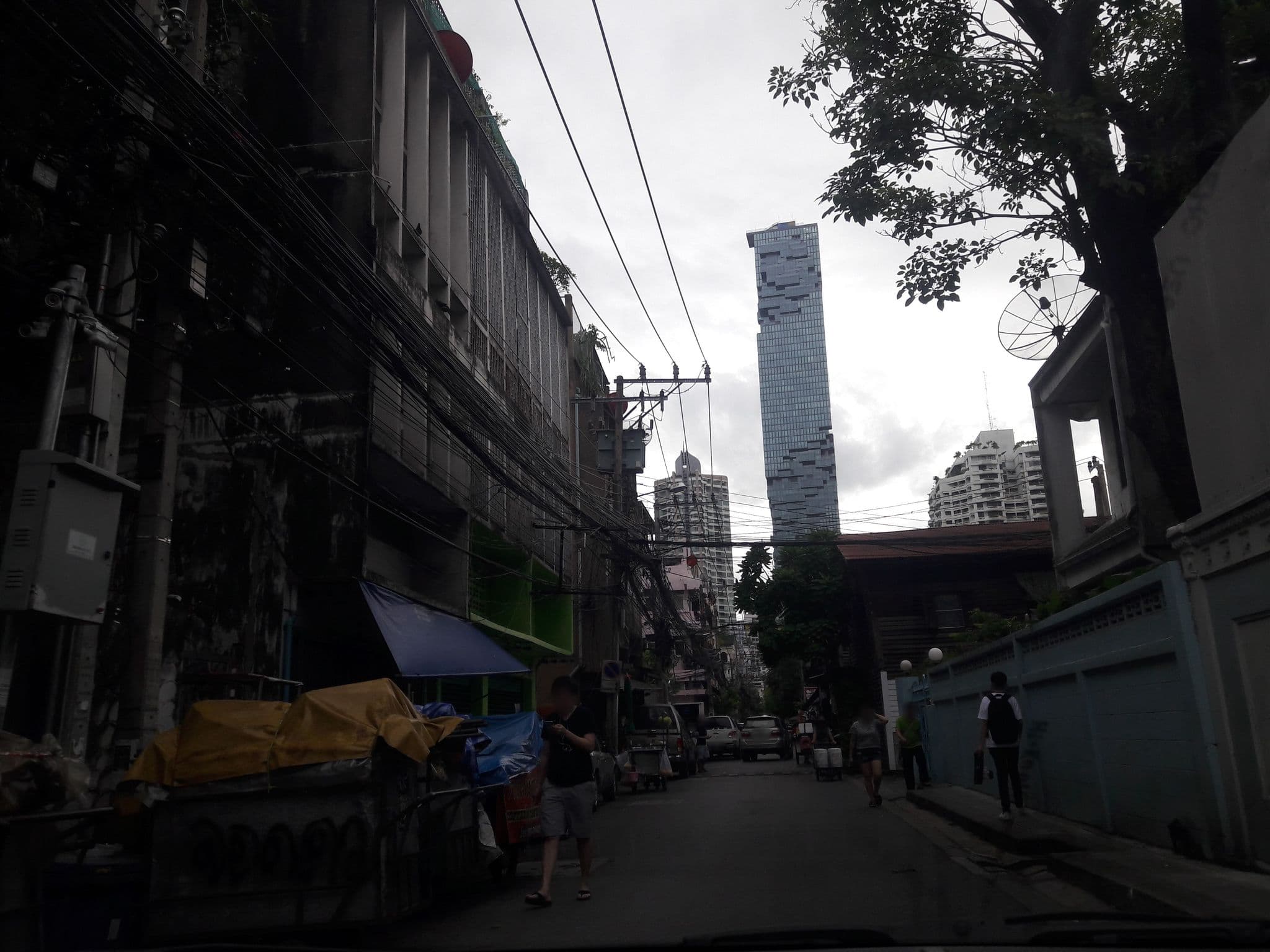 Street view near Silom Guesthouse, Bang Rak — © dukeduke (CC BY-SA · Mapillary)