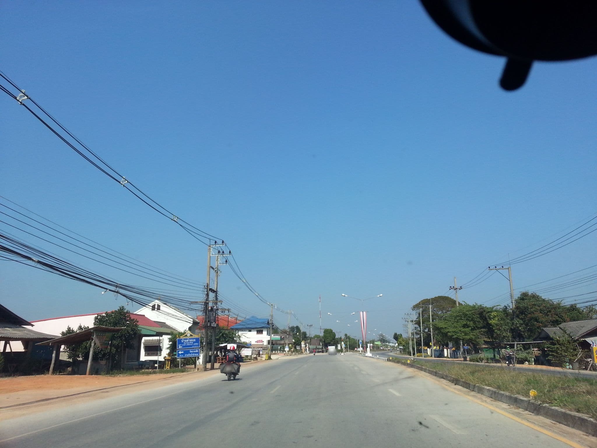 Street view near ที่ทำงานJ&T, Ban Mae Thalop