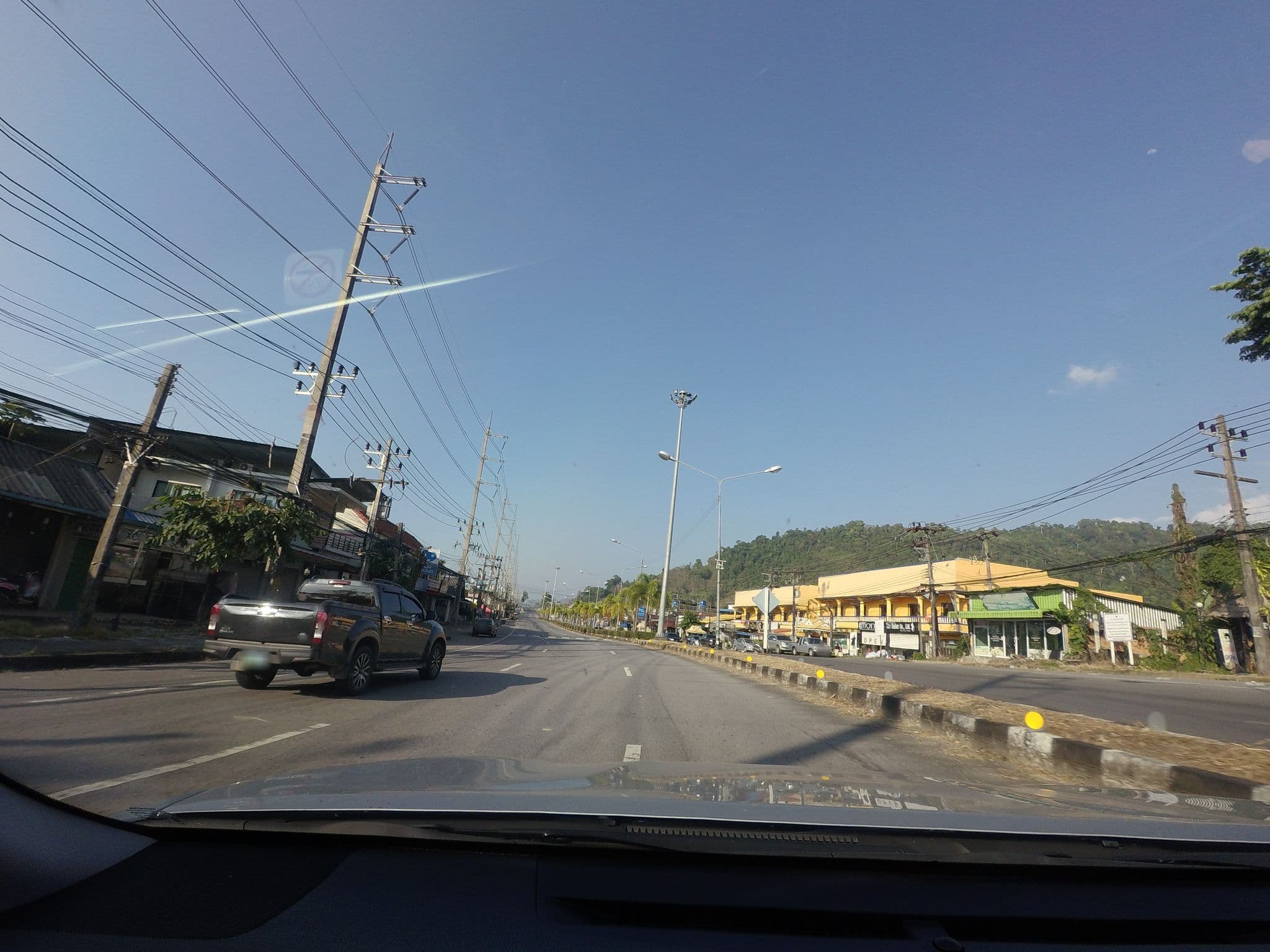 Street view near Wandee Bed & Breakfast, Ban Khao Lak